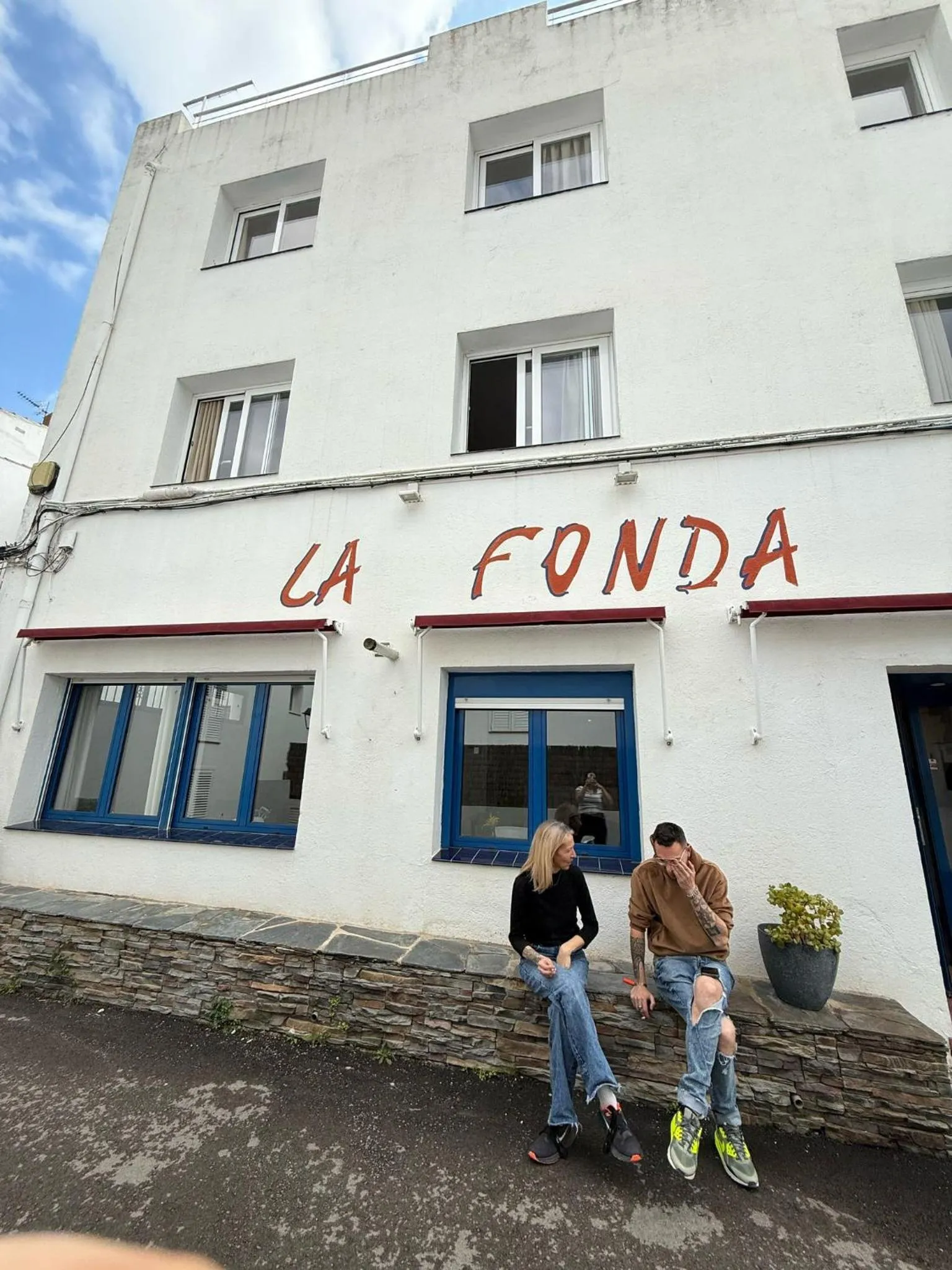 Property building in La Fonda