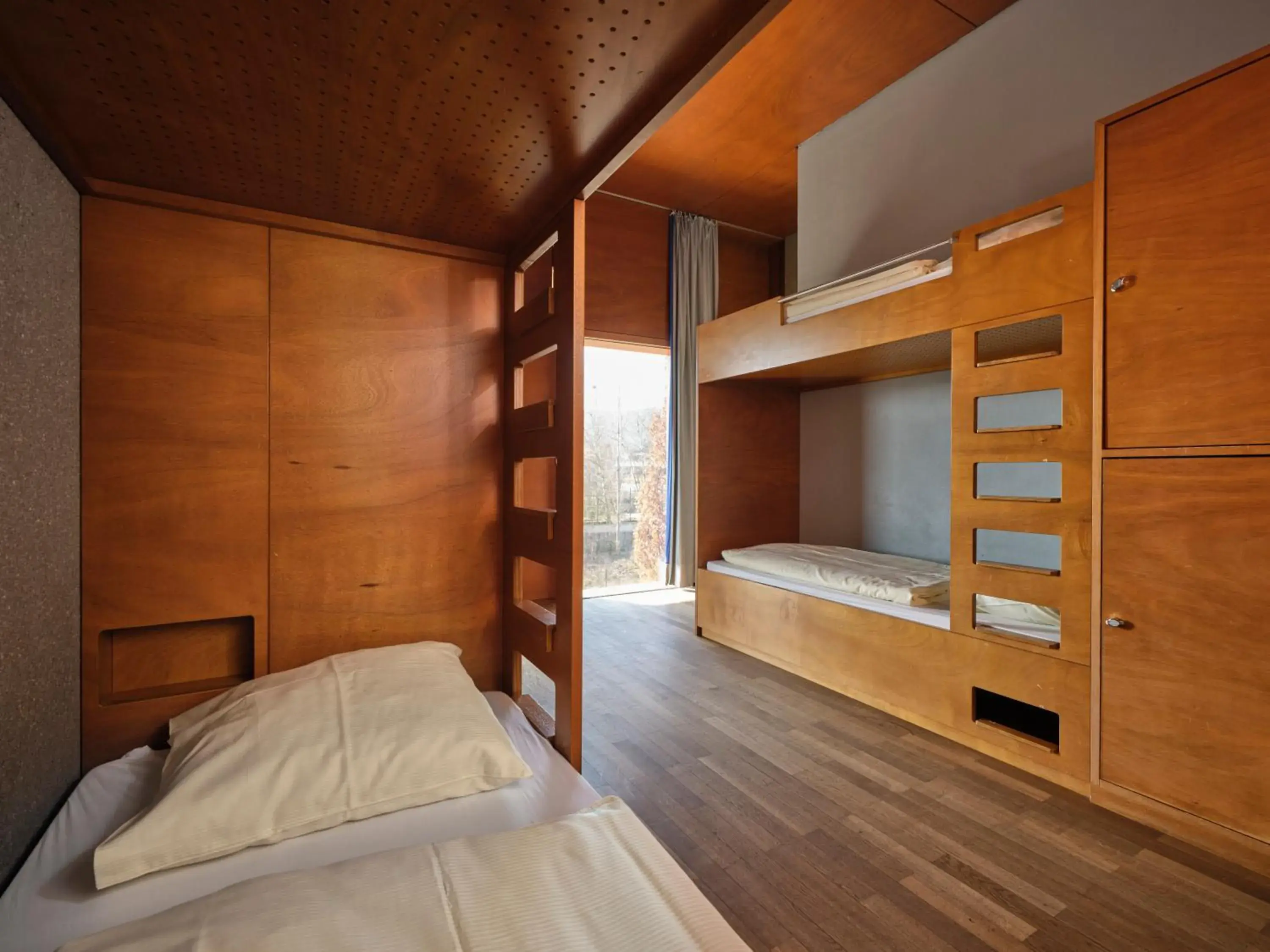 Single Bed in Male Dormitory Room in Youth Hostel Schengen / Remerschen Single Bed in Male Dormitory Room in Youth Hostel Schengen / Remerschen