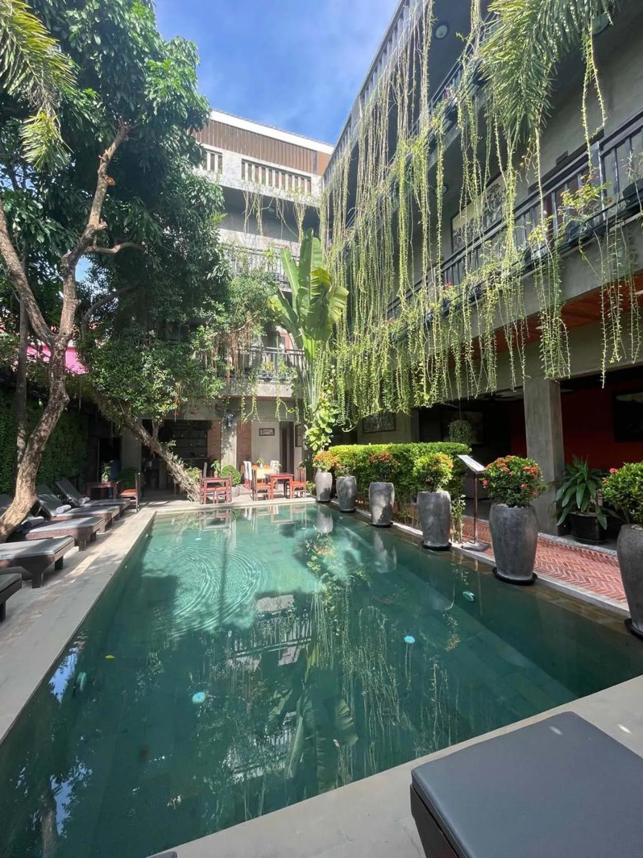 Swimming pool in Won Residence & Spa