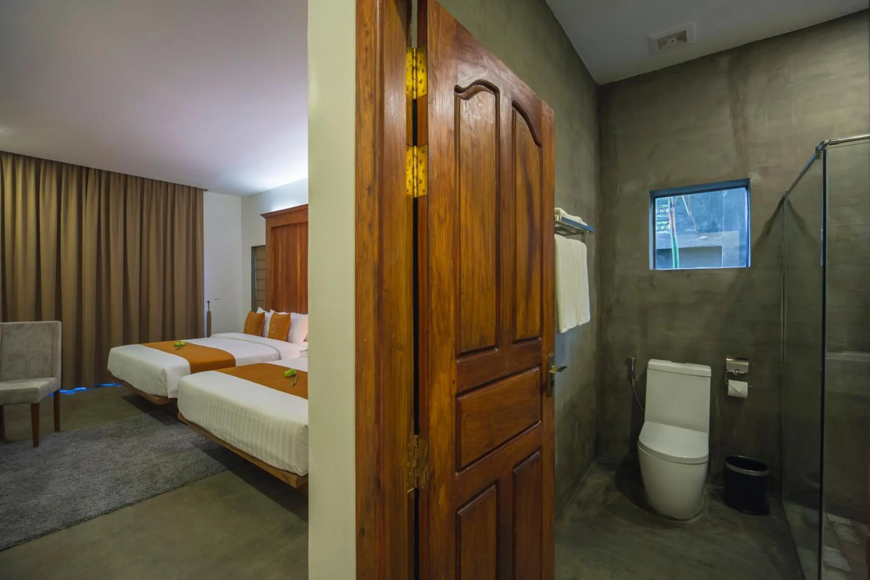 Toilet, Bed in Won Residence & Spa Toilet, Bed in Won Residence & Spa