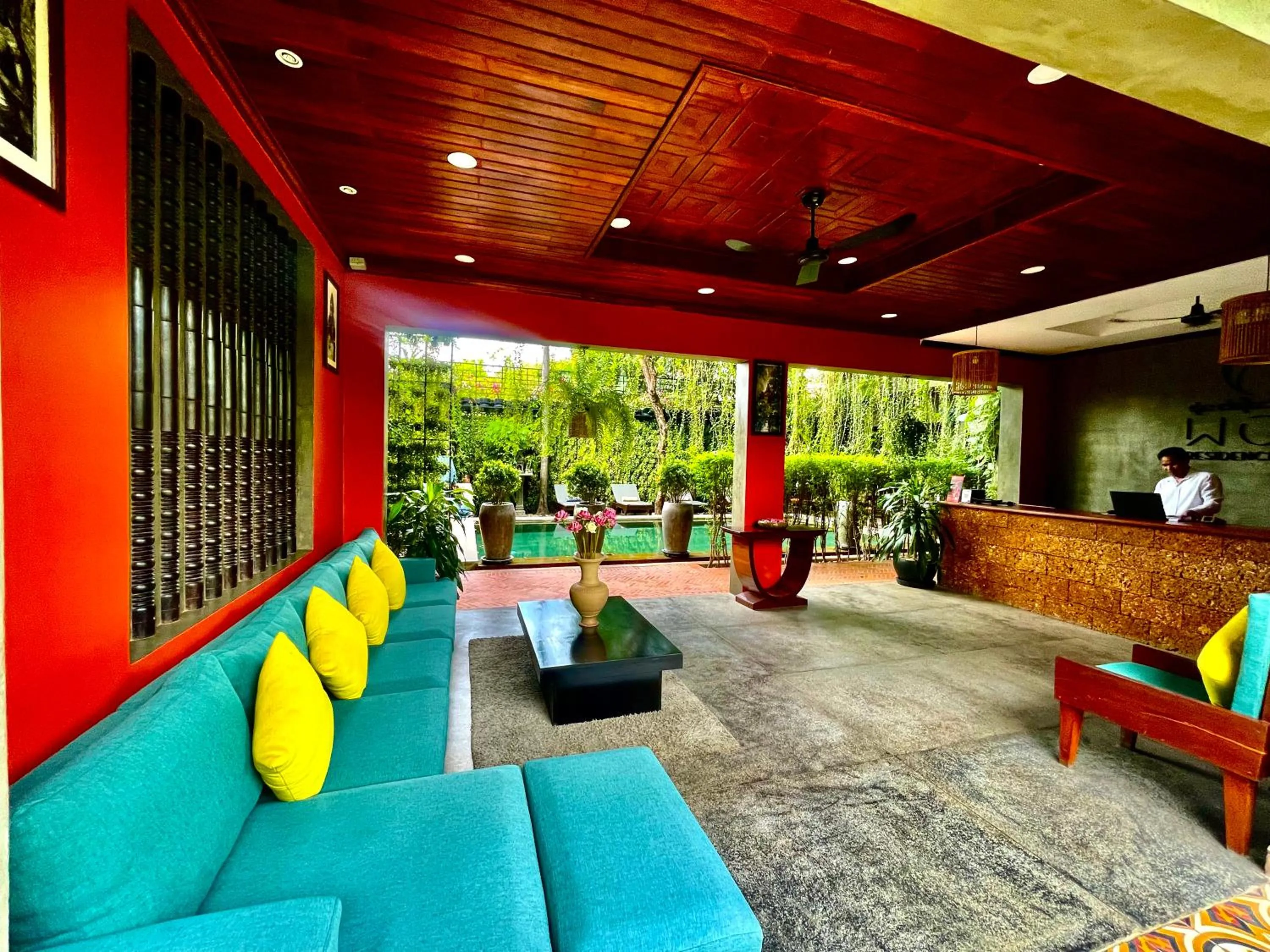 Living room in Won Residence & Spa