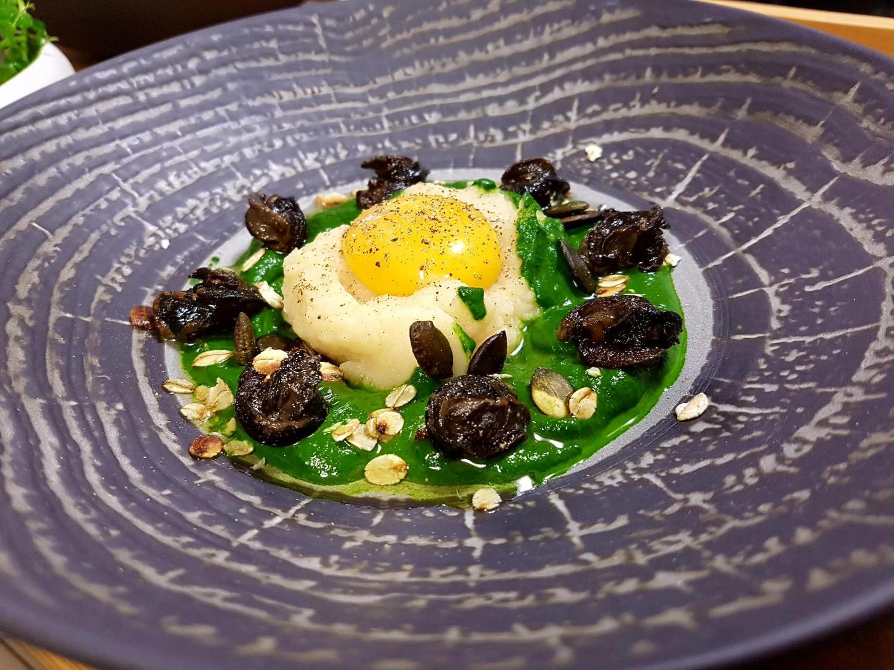 Food close-up in Beau Rivage