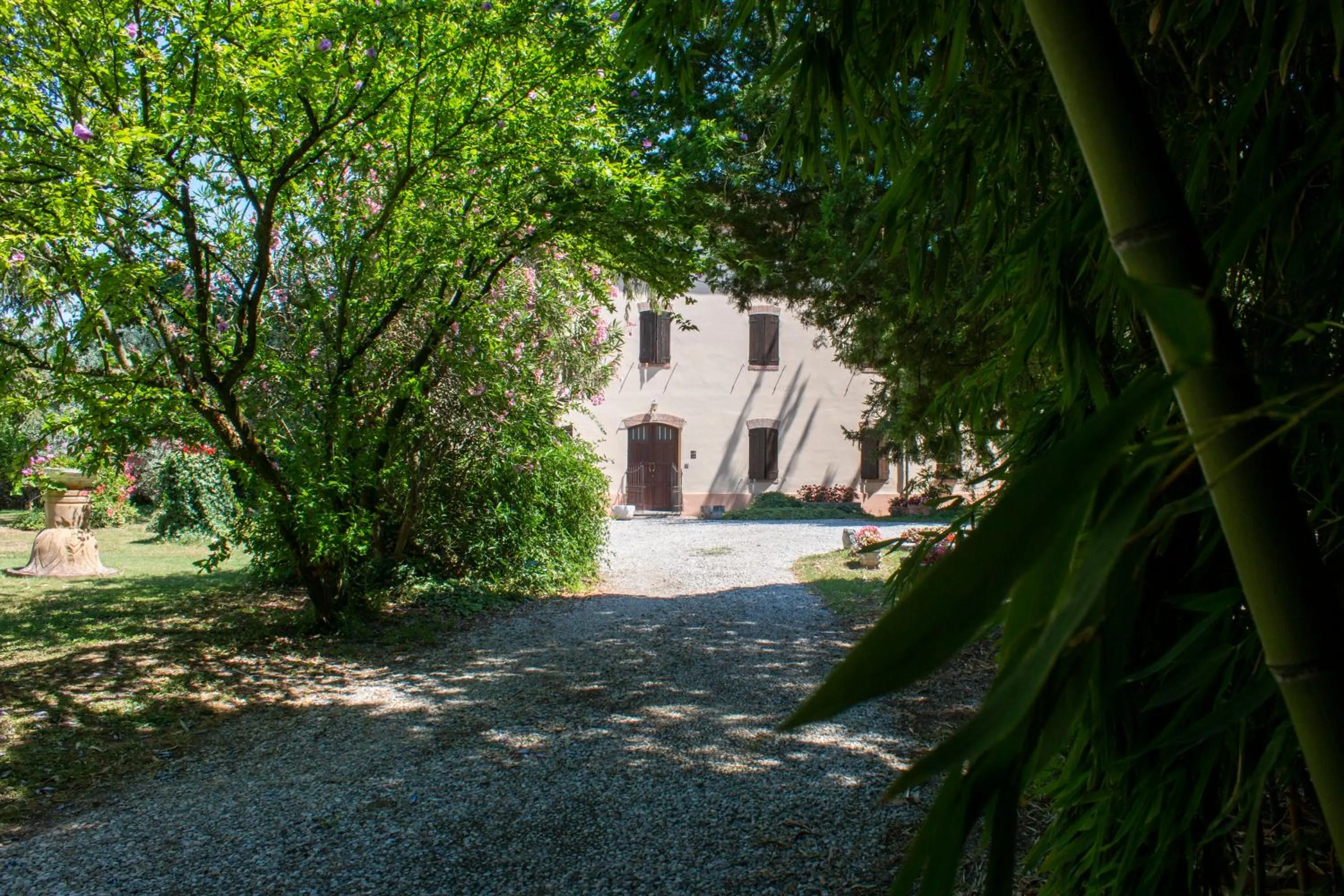 Garden in B&B Casa Manuela