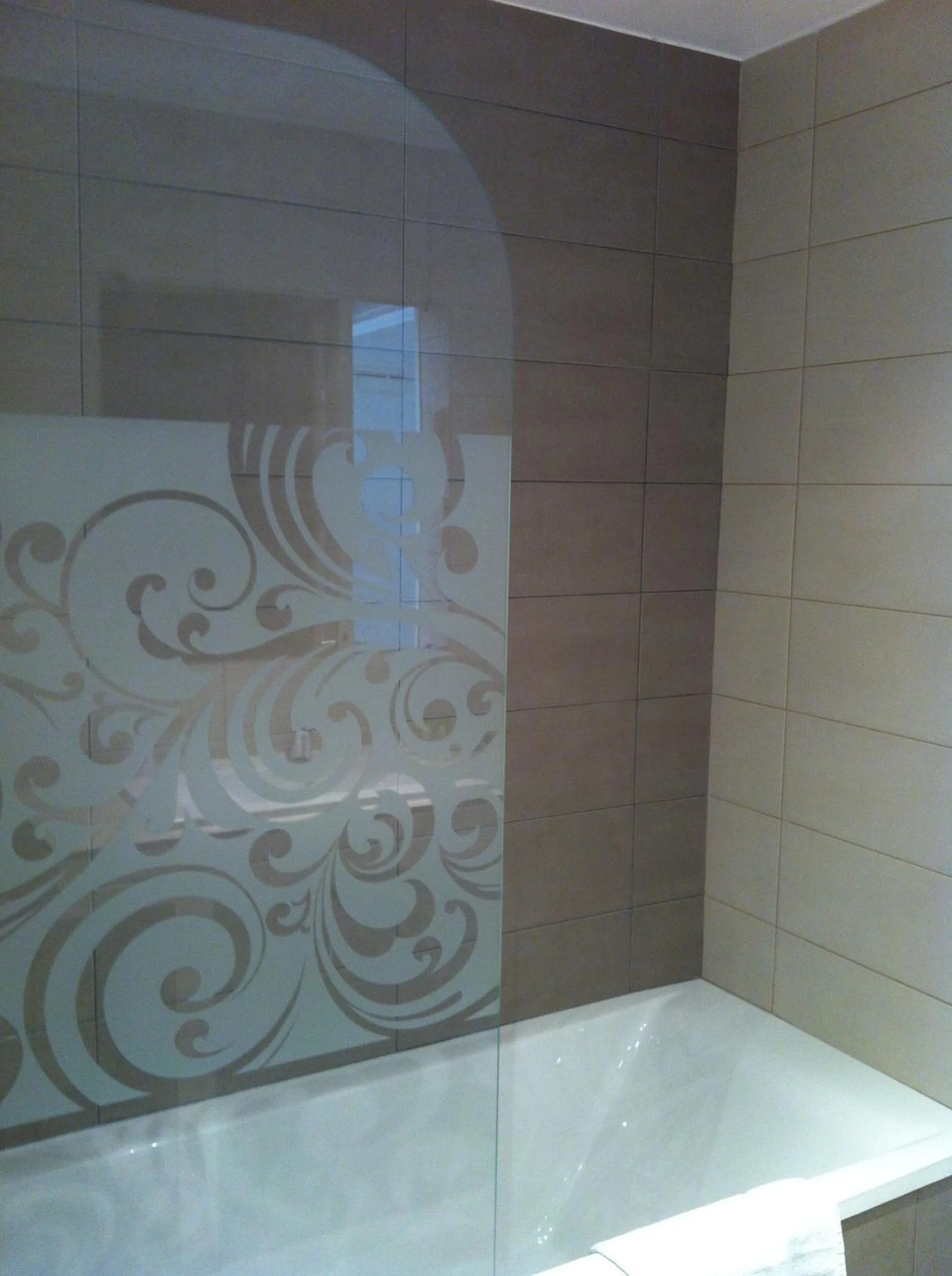 Bathroom in Hôtel Le Compostelle