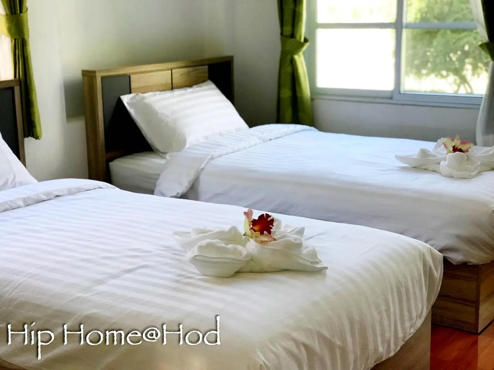 Deluxe Twin Room in Hip Home at Hod Deluxe Twin Room in Hip Home at Hod