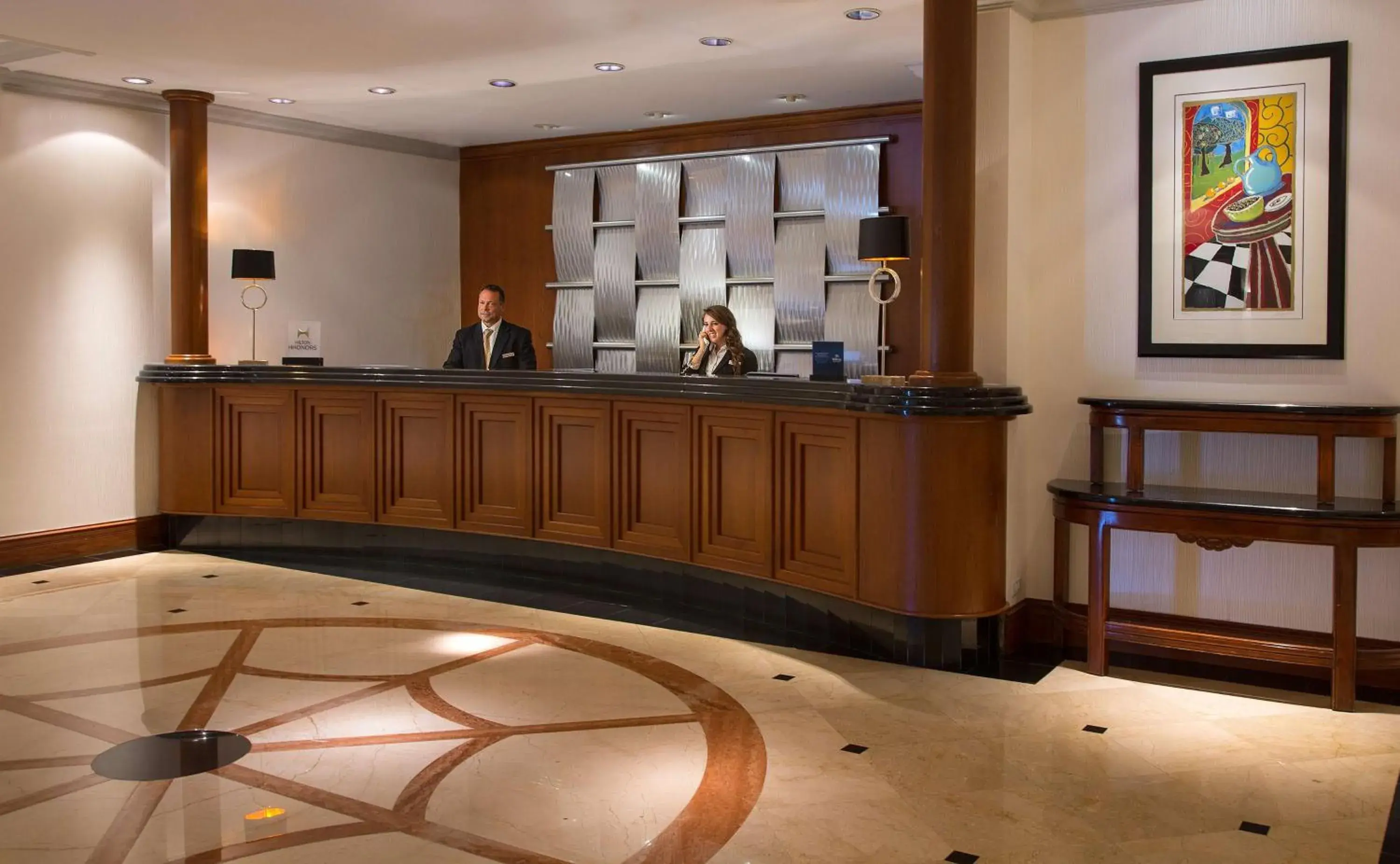 Lobby or reception in Hilton Chicago/Northbrook Lobby or reception in Hilton Chicago/Northbrook