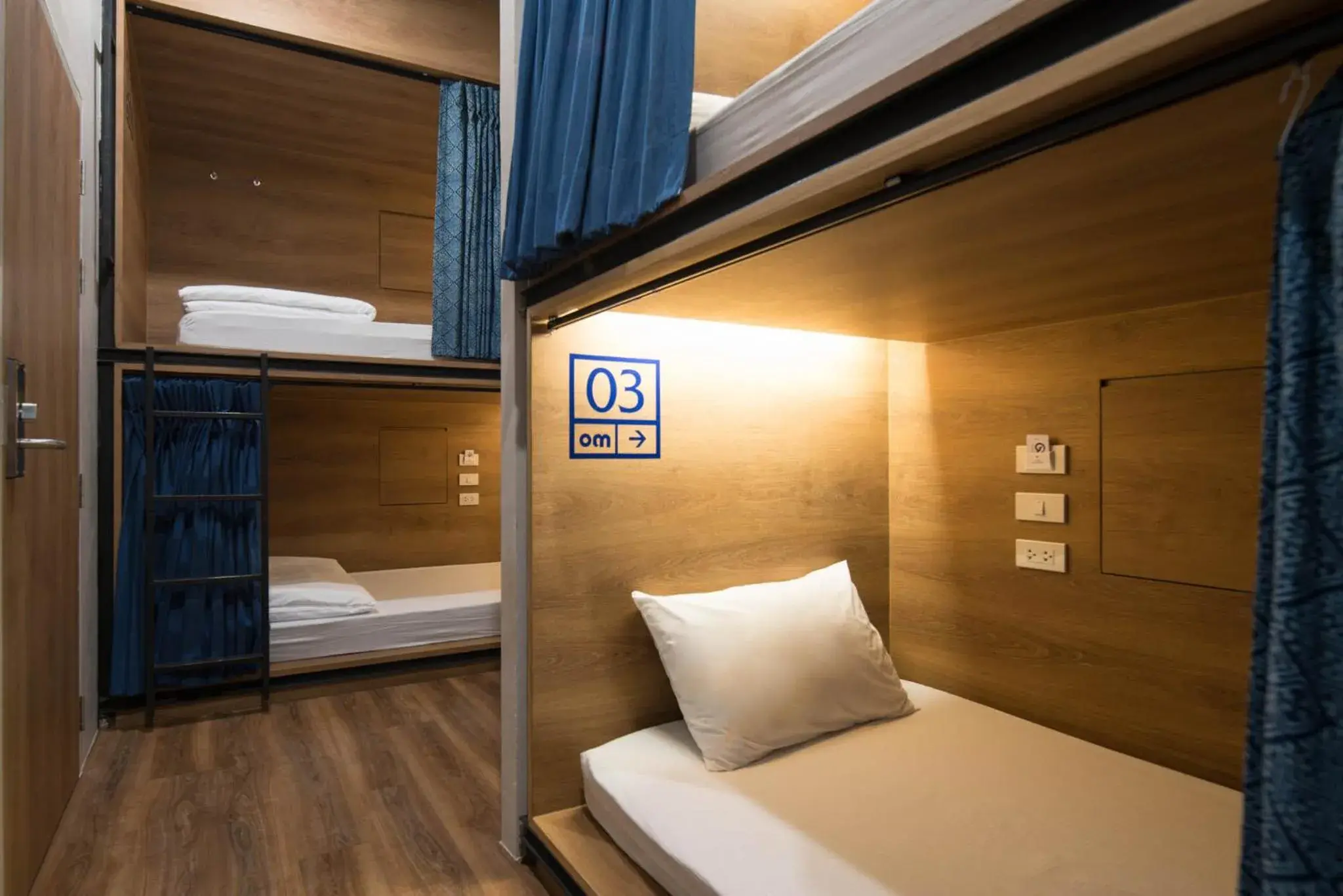 bunk bed, Bed in Natee Hostel bunk bed, Bed in Natee Hostel