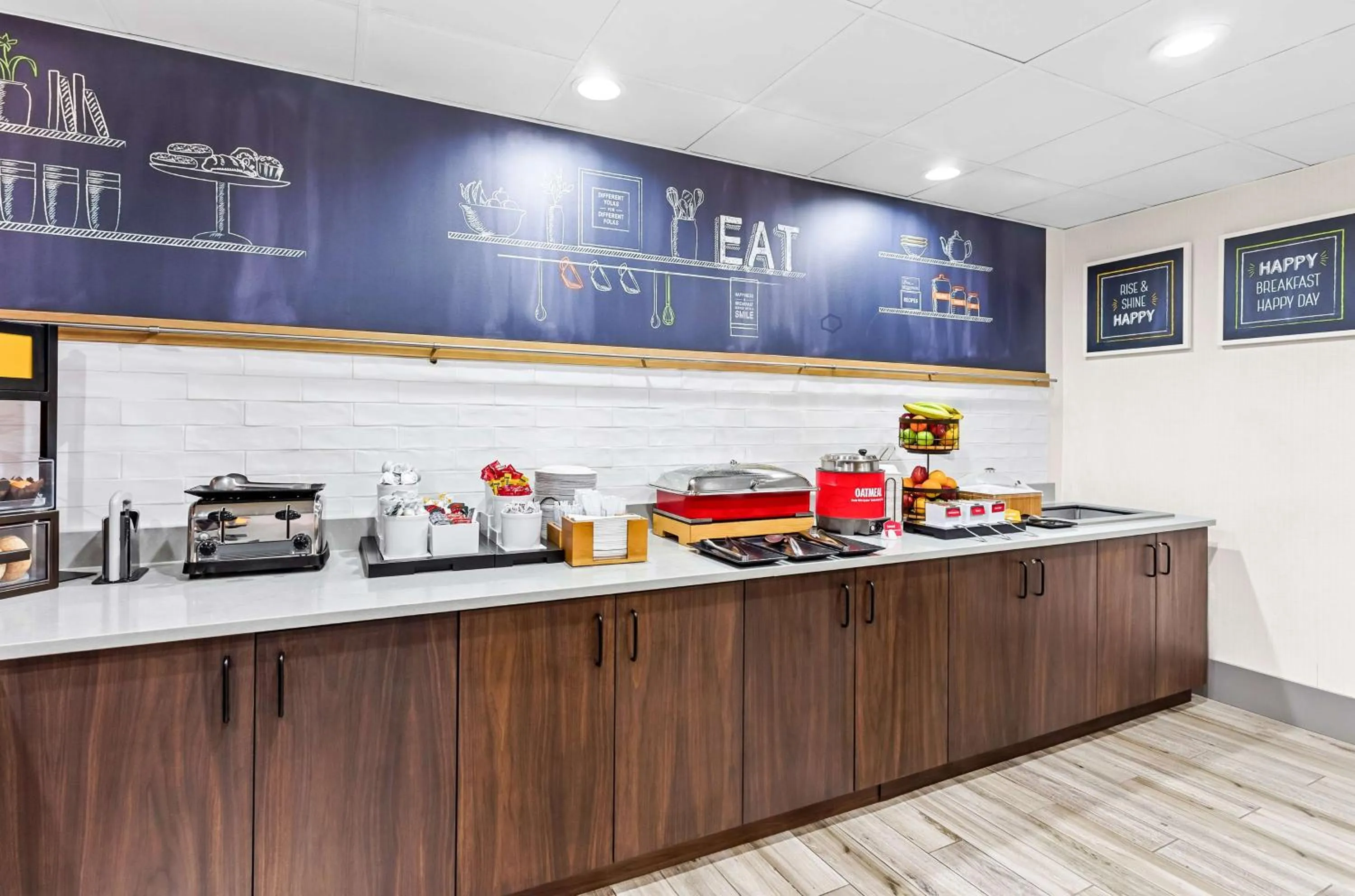 Breakfast in Hampton Inn Chicago-Naperville