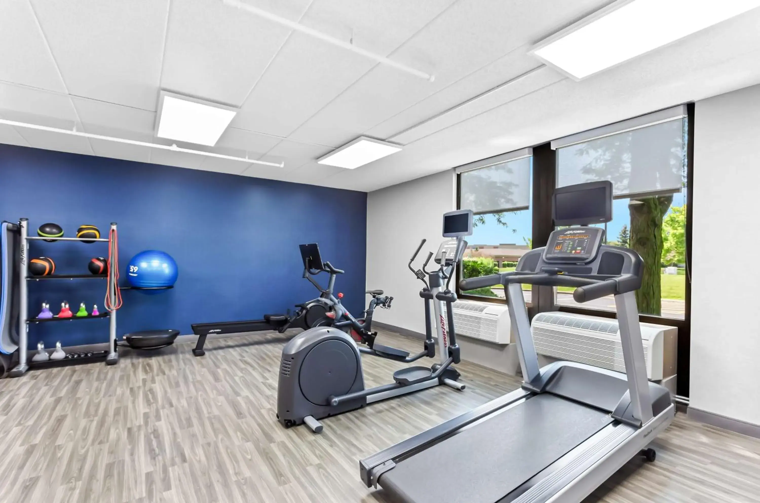 Fitness centre/facilities in Hampton Inn Chicago-Naperville Fitness centre/facilities in Hampton Inn Chicago-Naperville