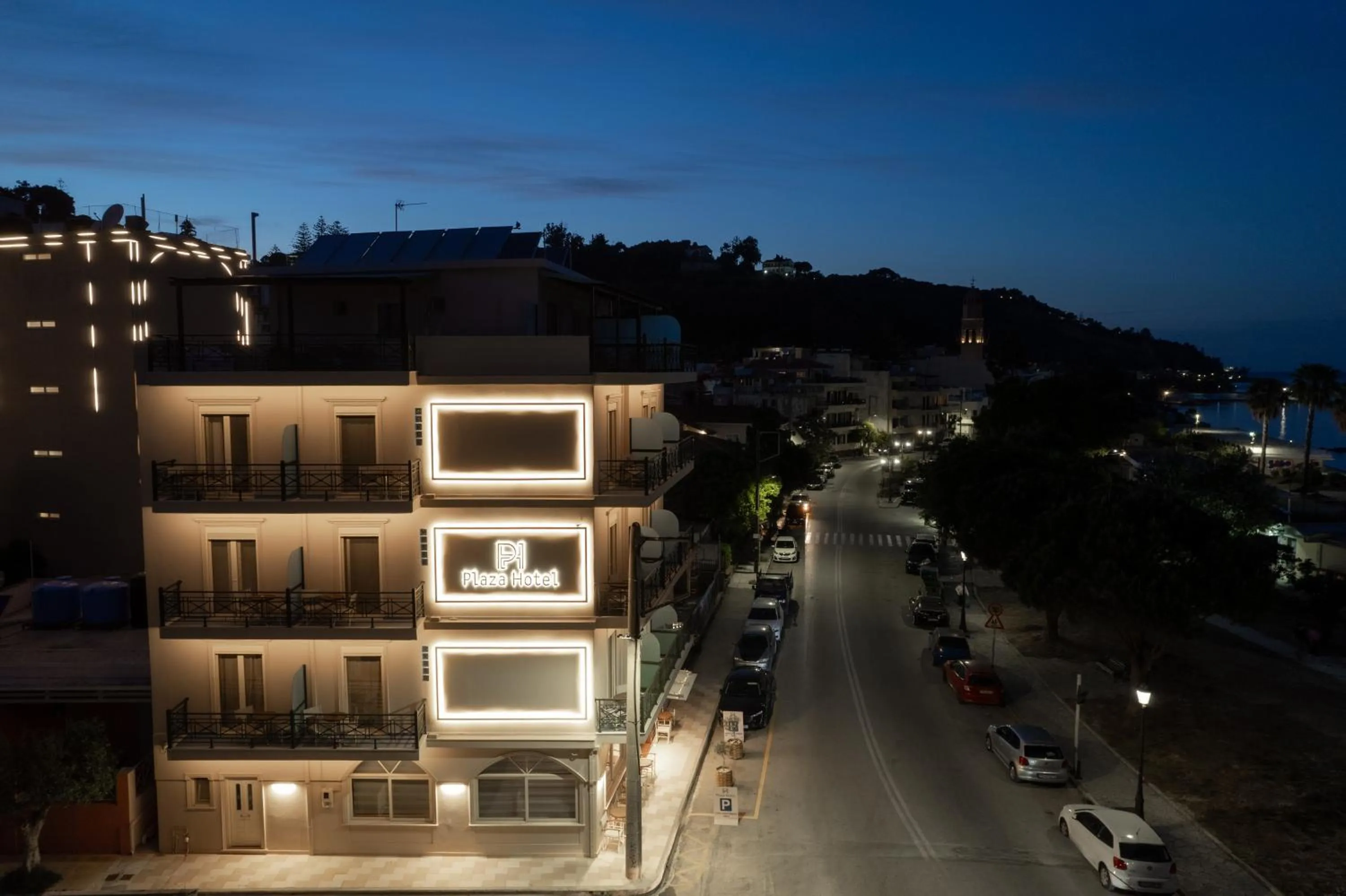 Property building in Plaza Hotel