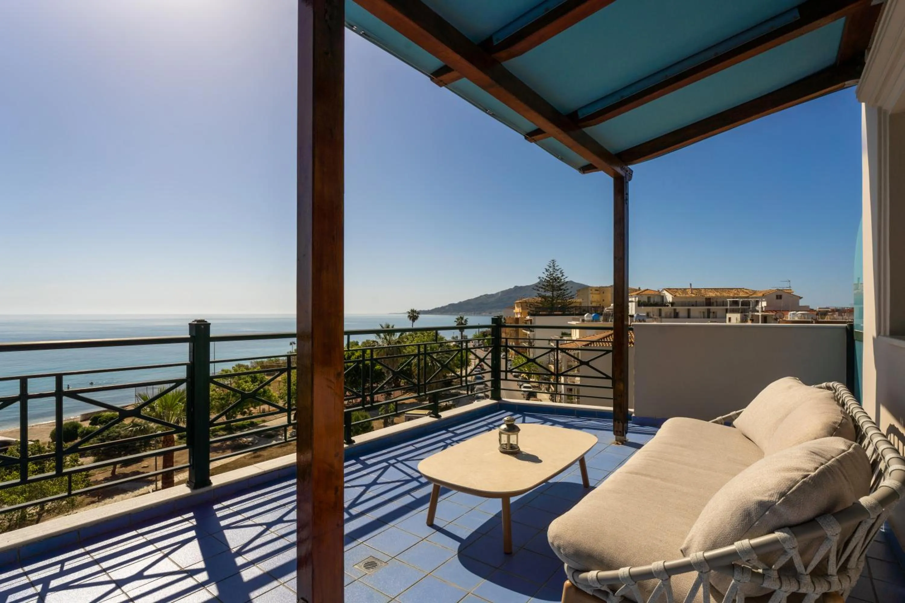 Patio in Plaza Hotel