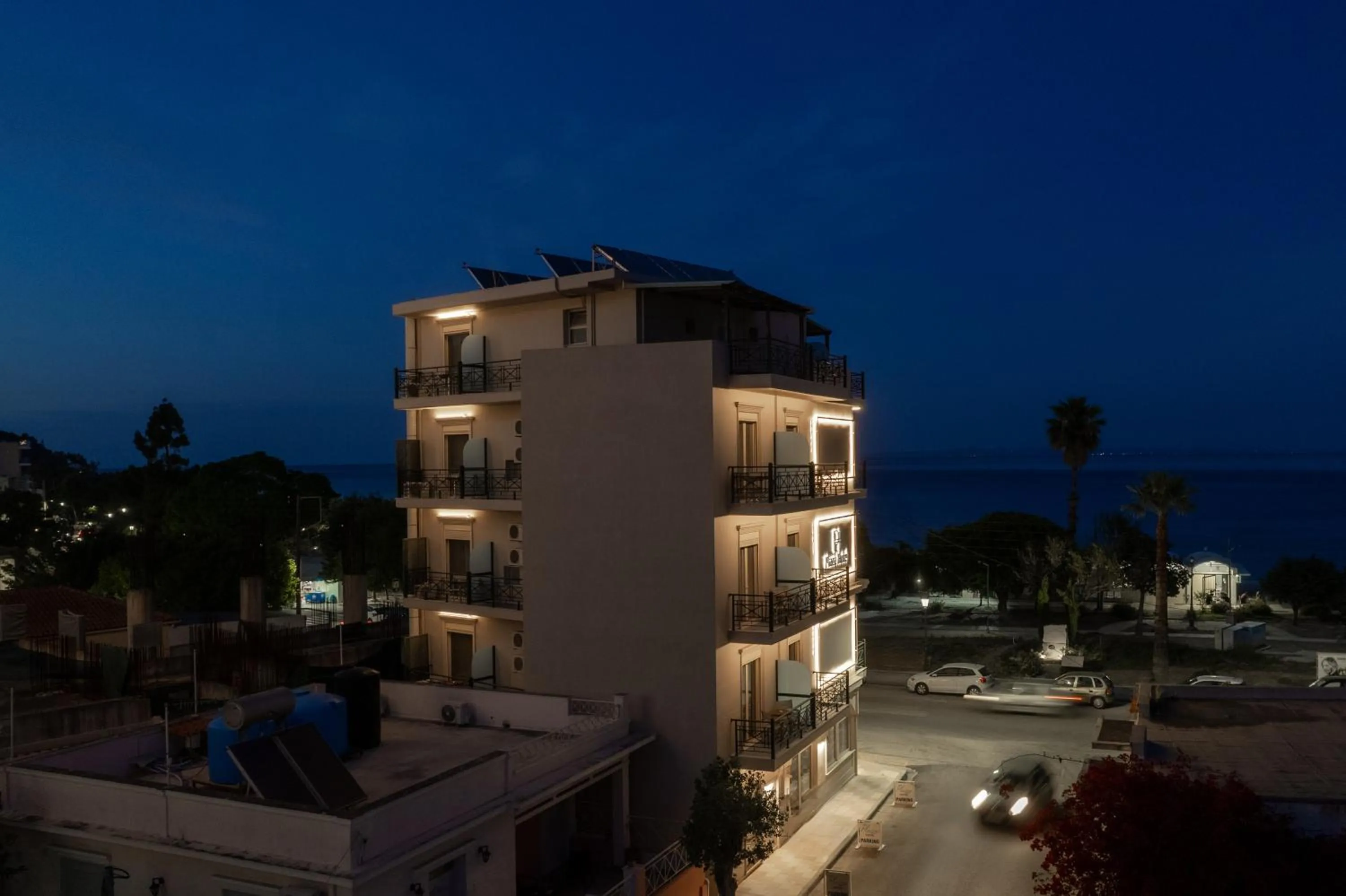 Property building in Plaza Hotel