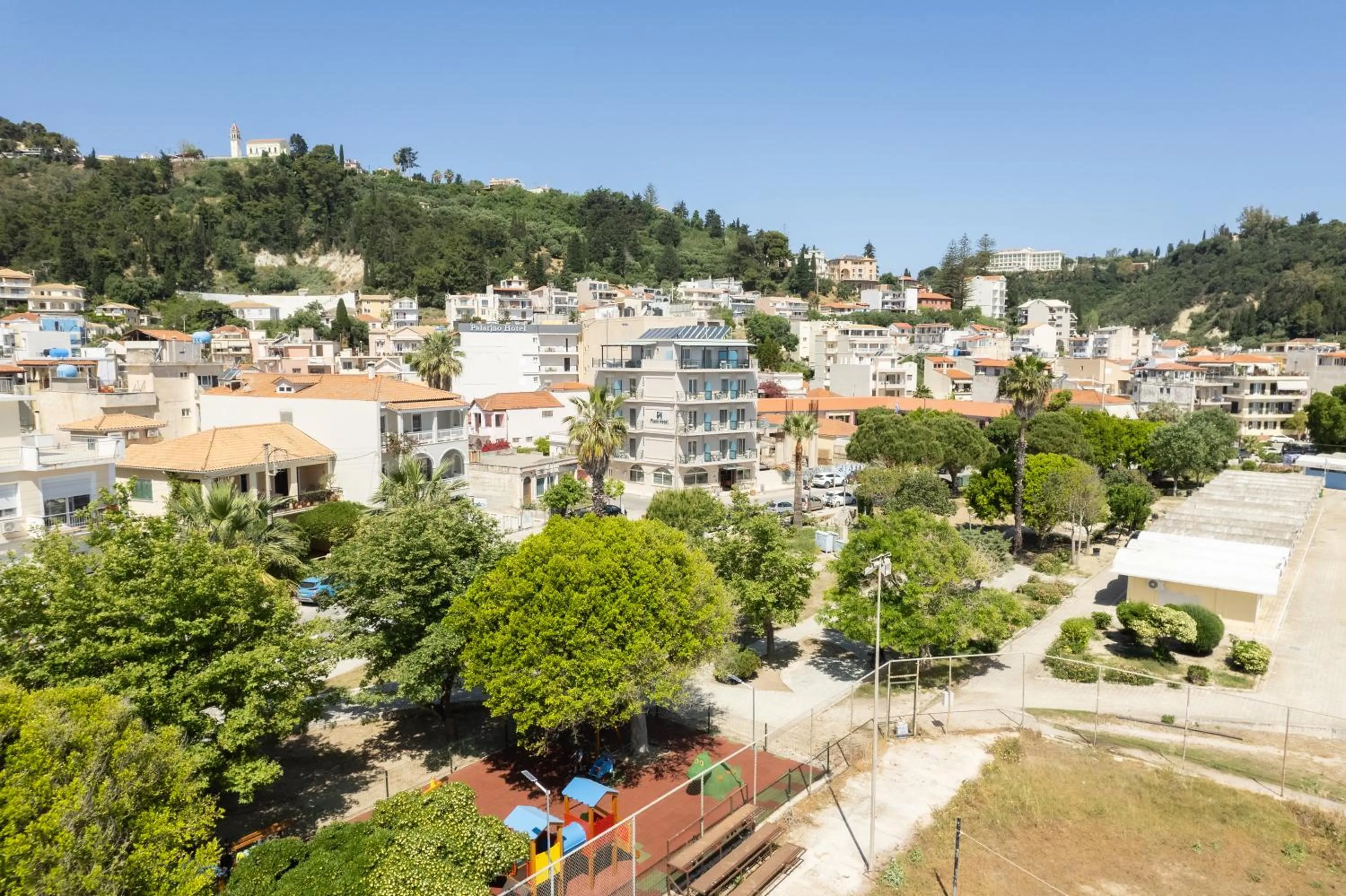 Property building in Plaza Hotel