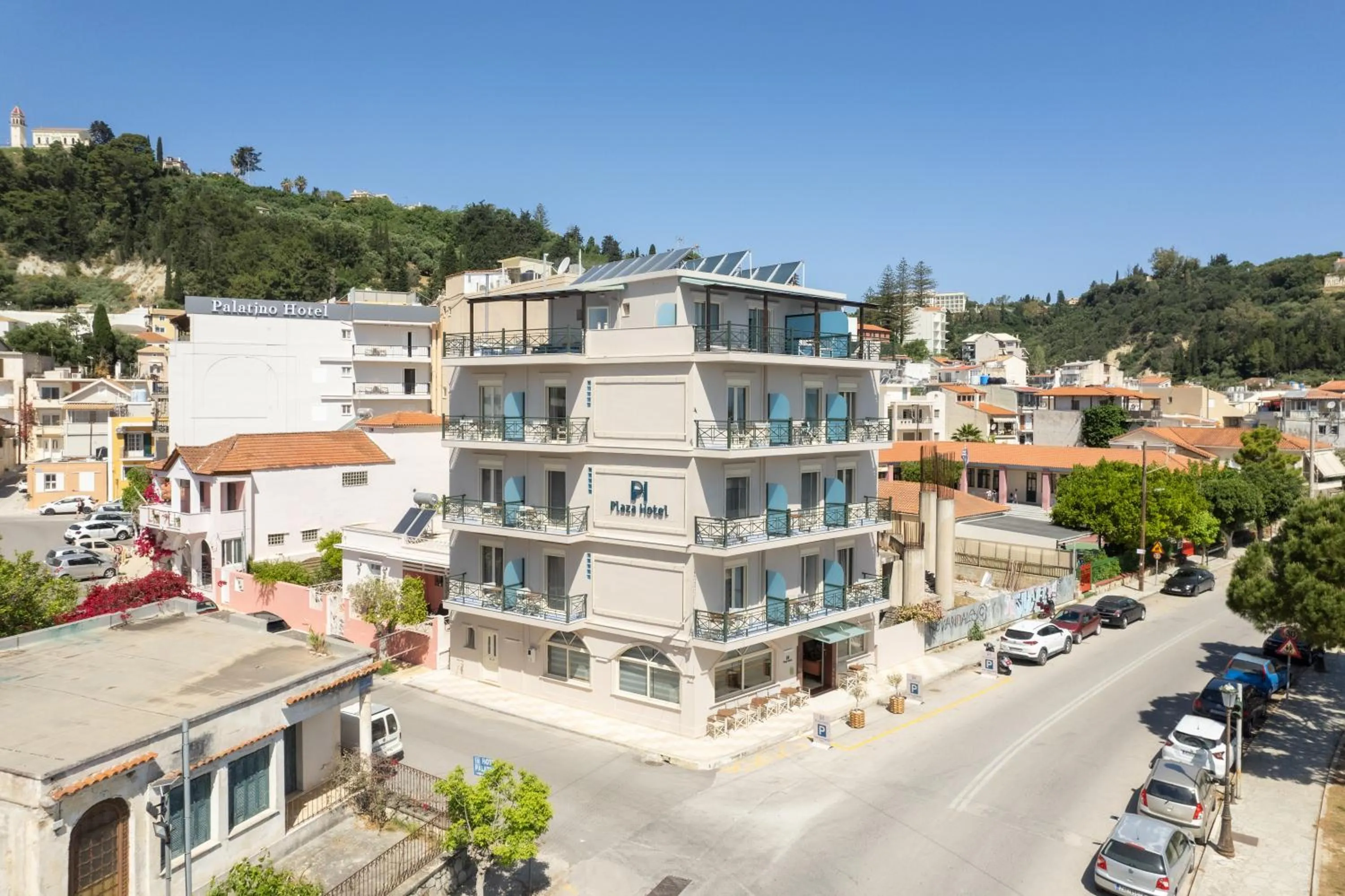 Property building in Plaza Hotel