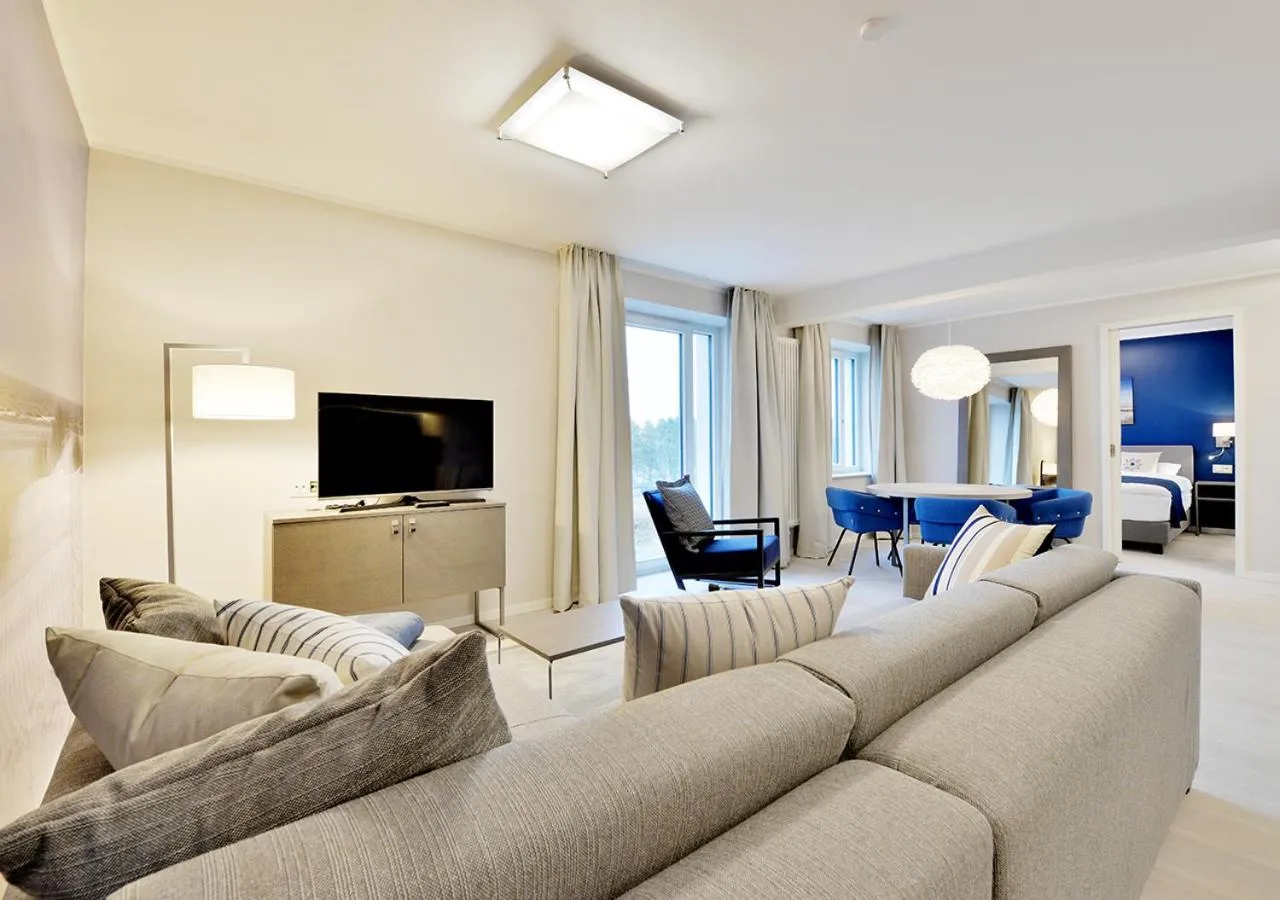 Living room in DORMERO Strandhotel Rügen