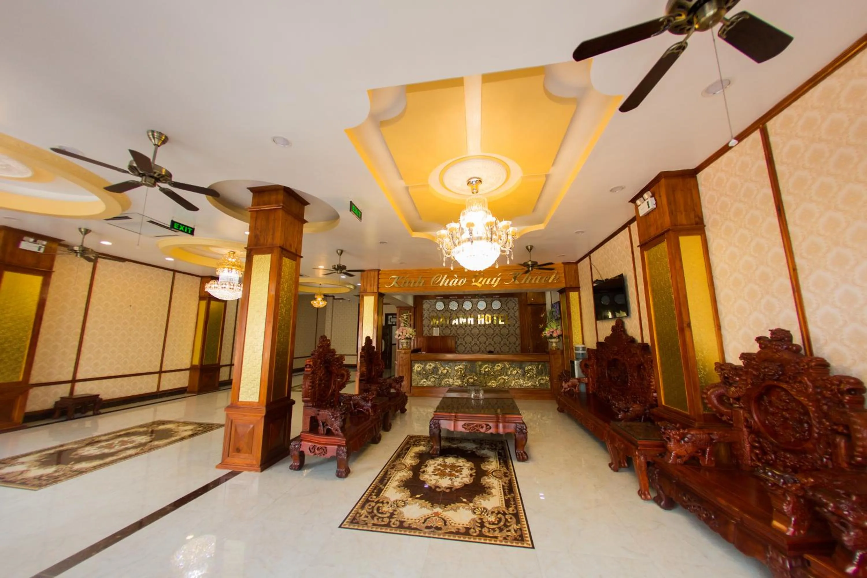 Living room in Mai Anh Hotel