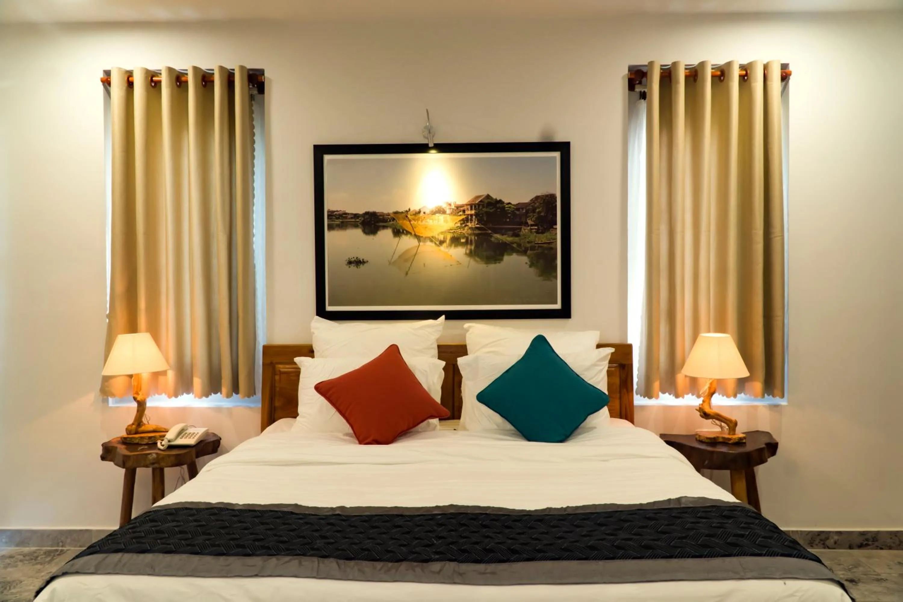 Bedroom, Bed in Louis Villa Hoi An