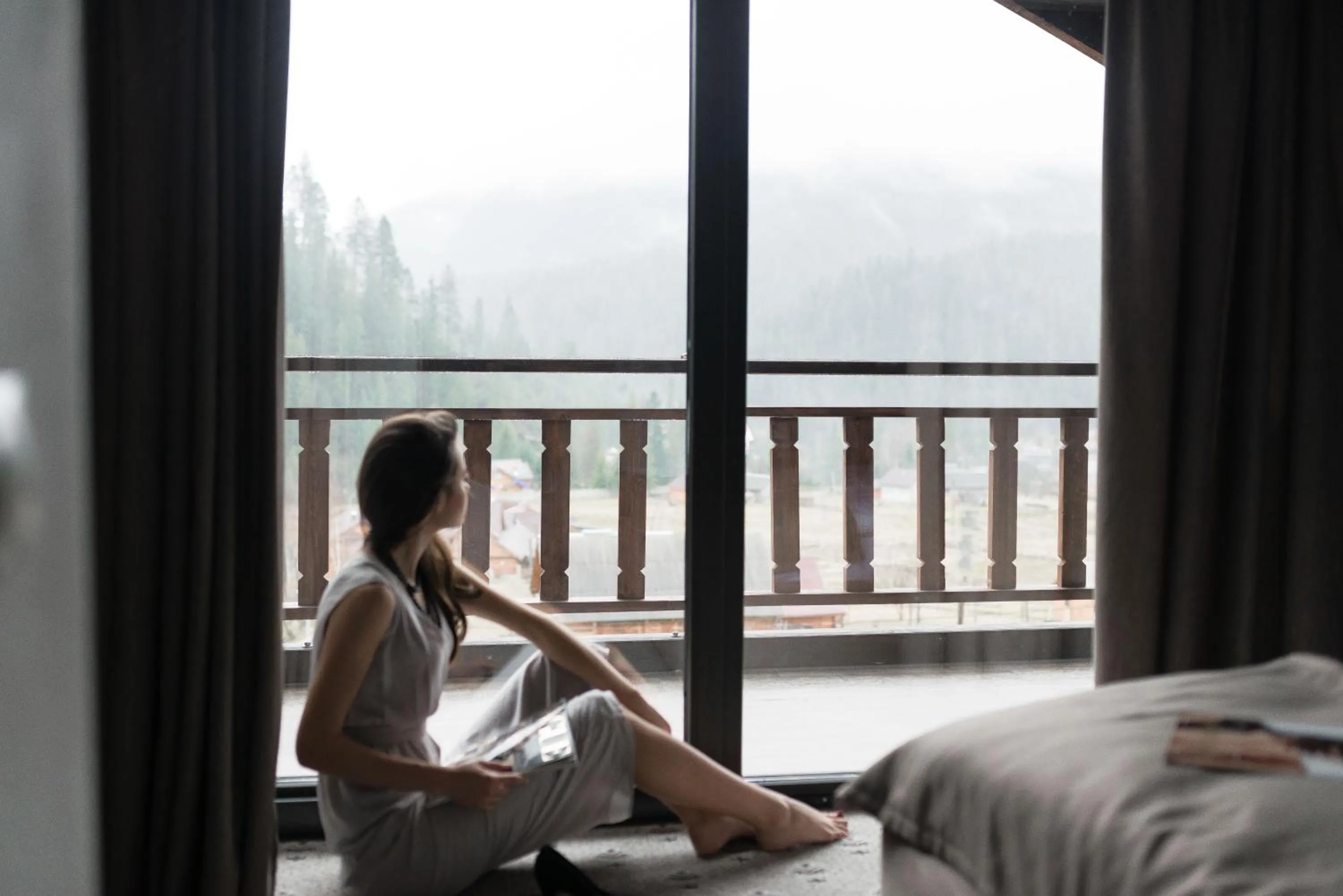 Mountain view in Residence Chalet & Nesh
