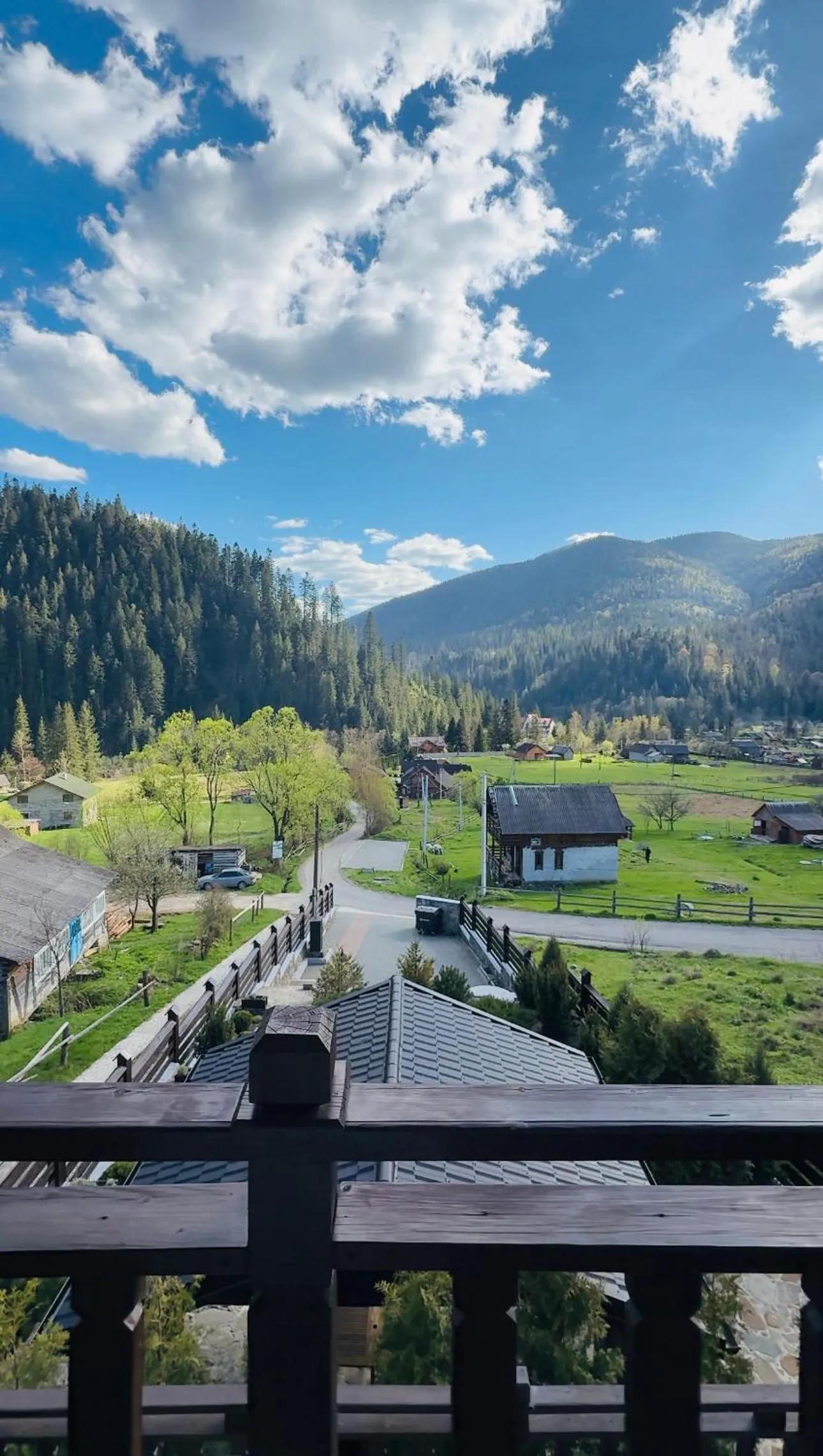 Mountain view in Residence Chalet & Nesh