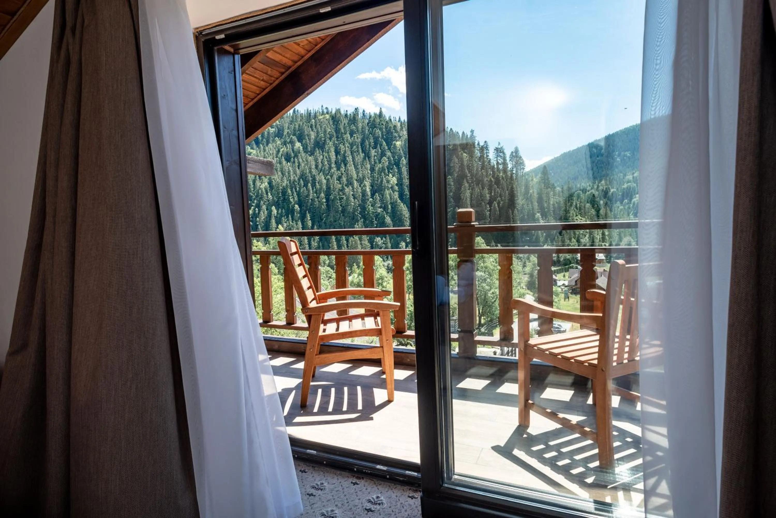 Balcony/Terrace in Residence Chalet & Nesh