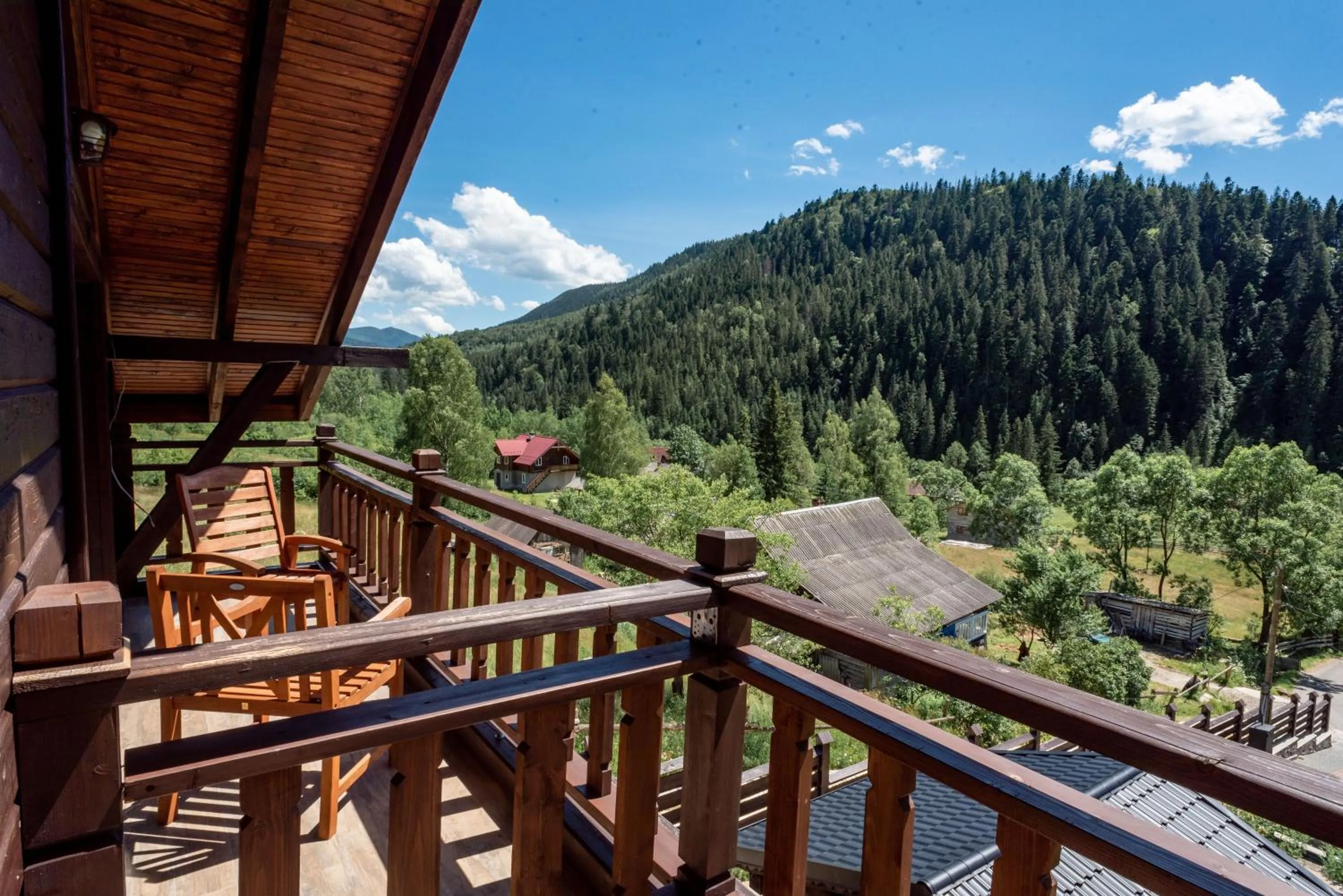Balcony/Terrace in Residence Chalet & Nesh