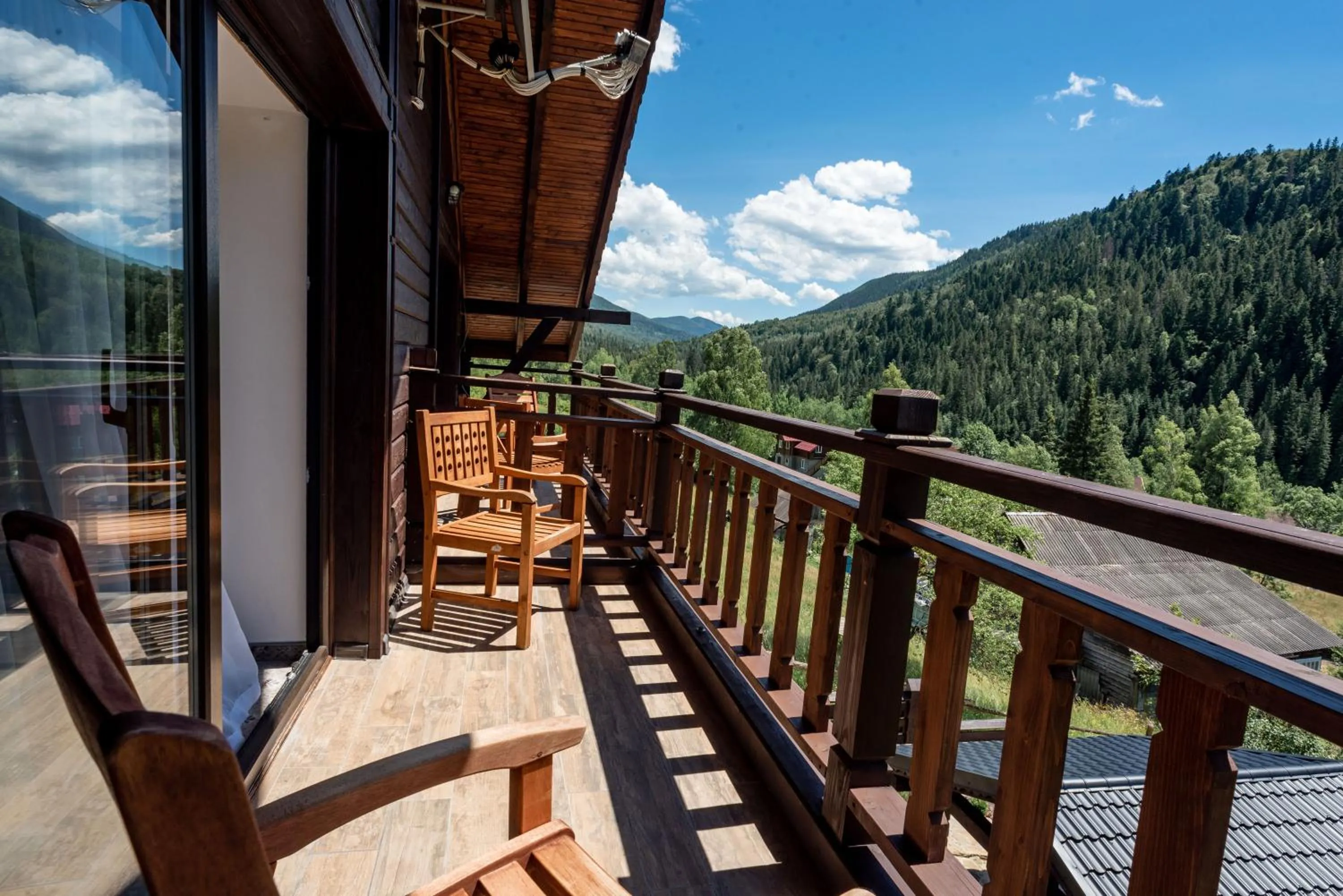 Balcony/Terrace in Residence Chalet & Nesh