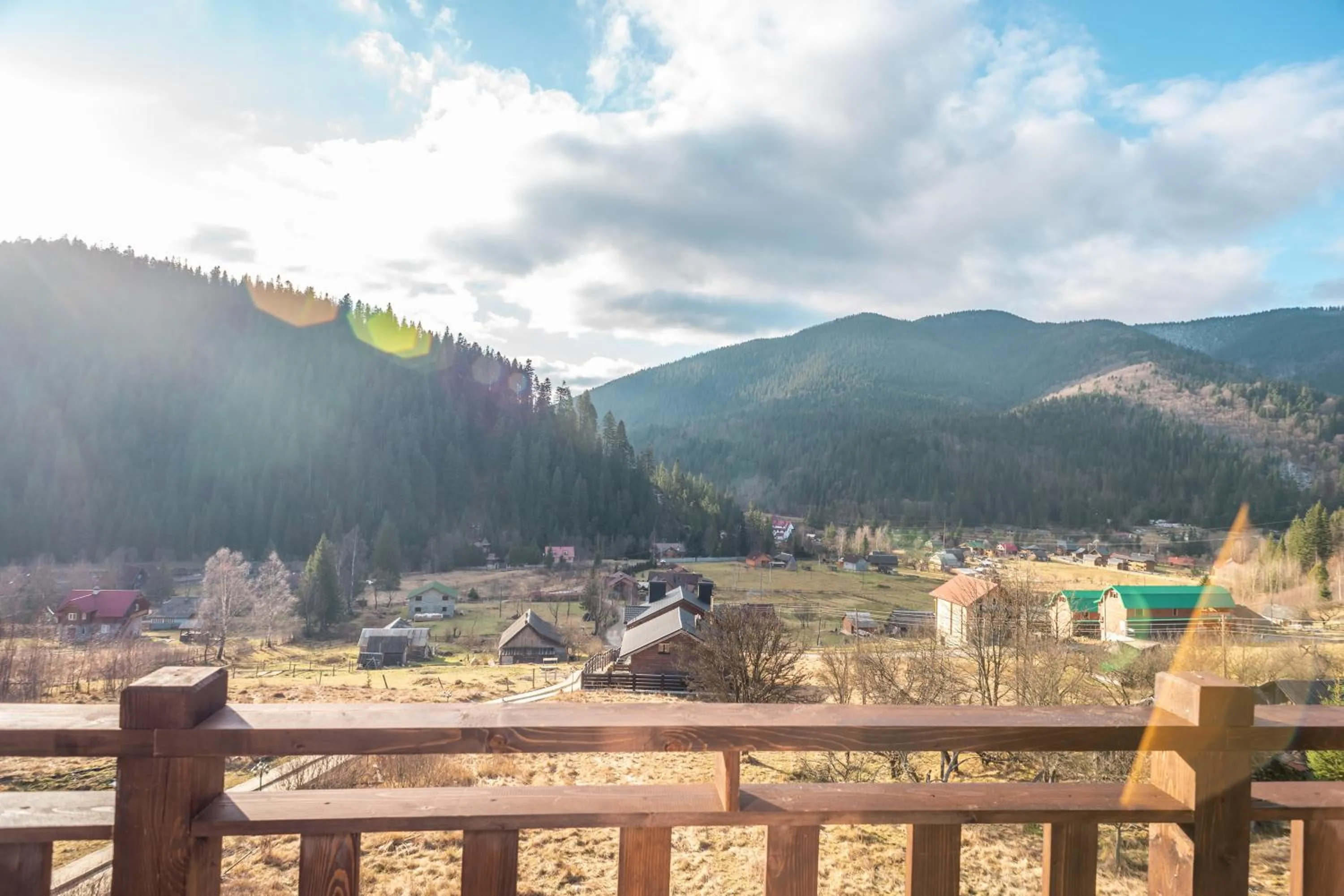 Mountain view in Residence Chalet & Nesh