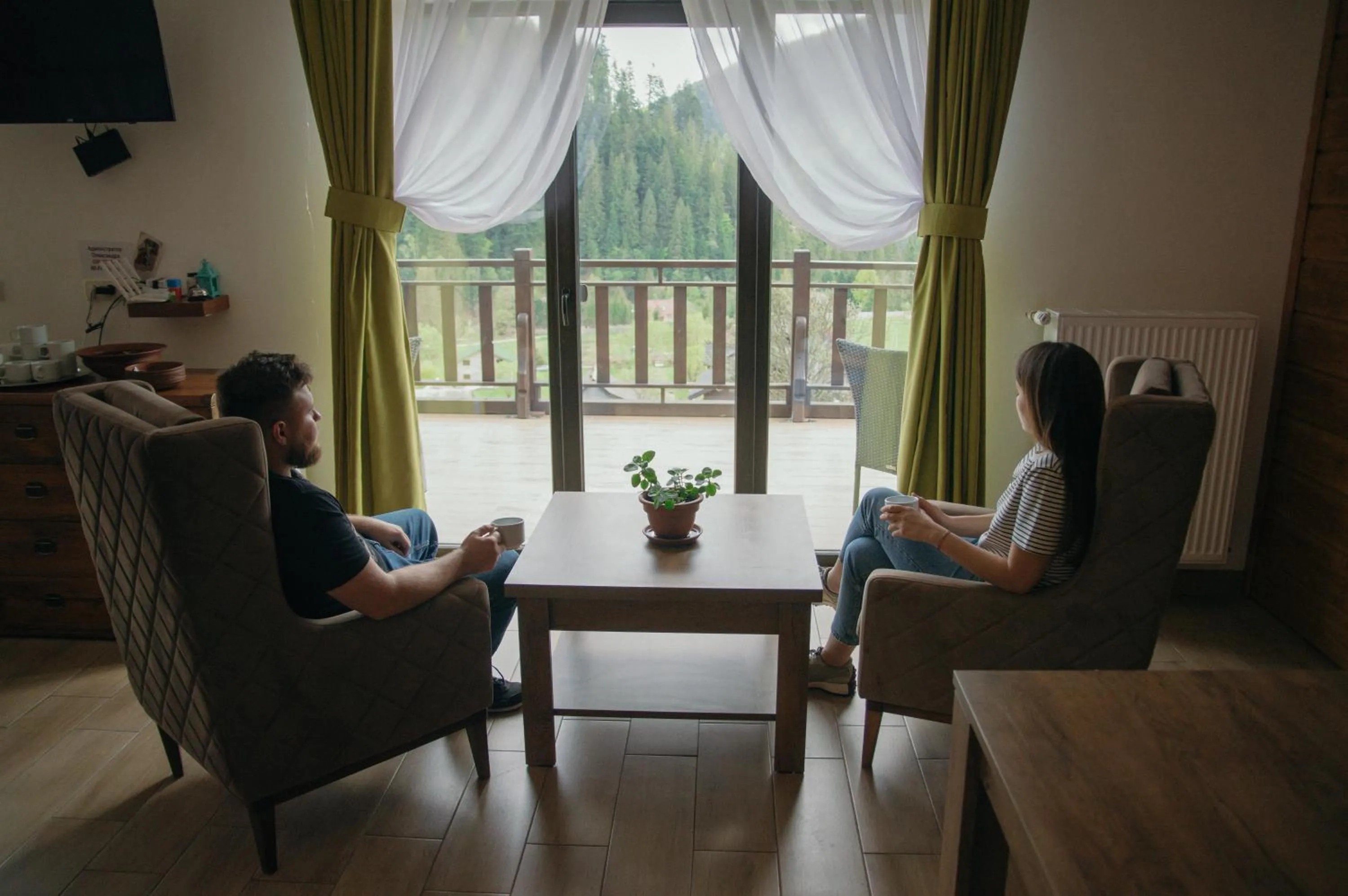 Living room in Residence Chalet & Nesh