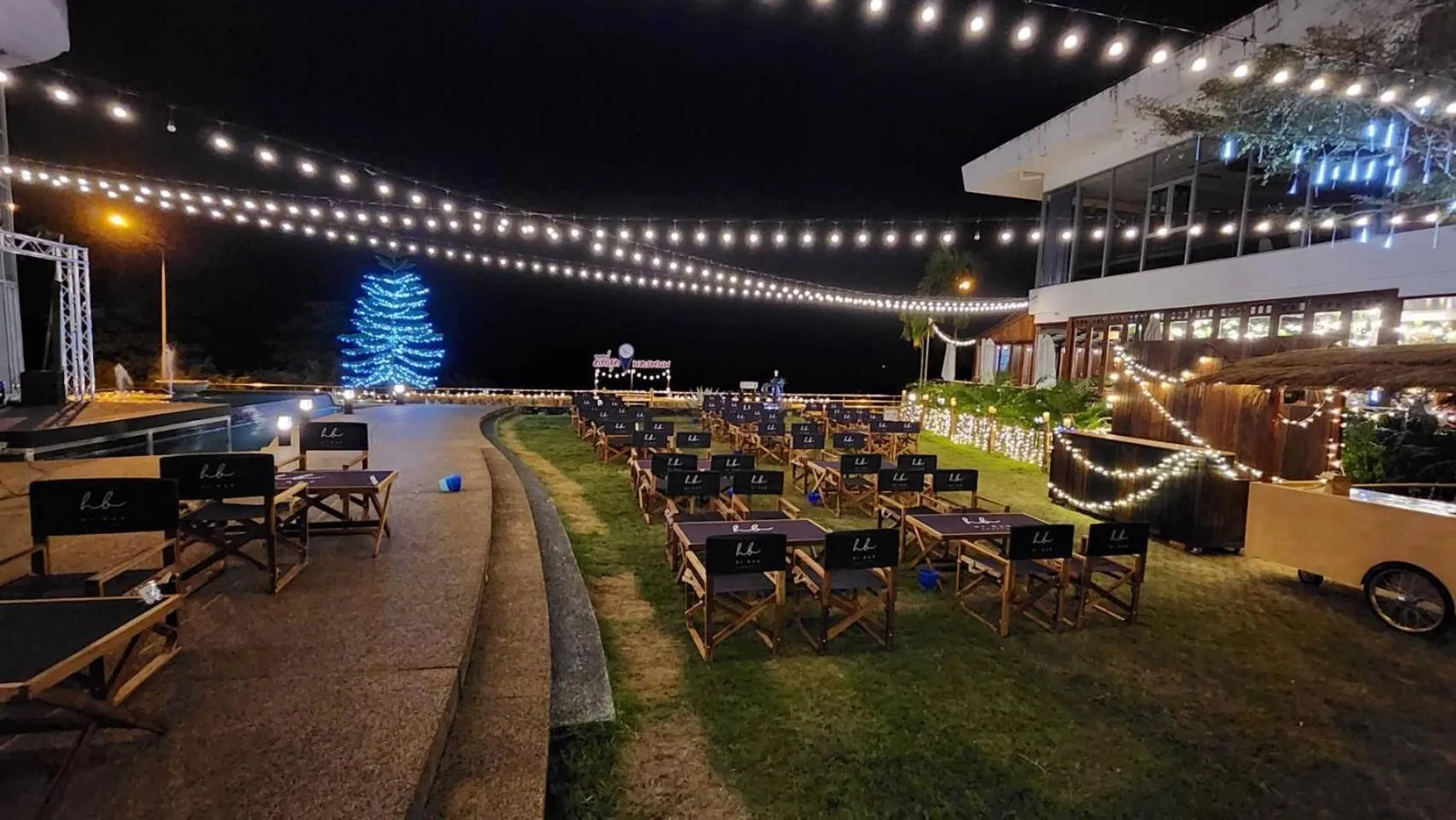 Restaurant/places to eat in Blu Hotel