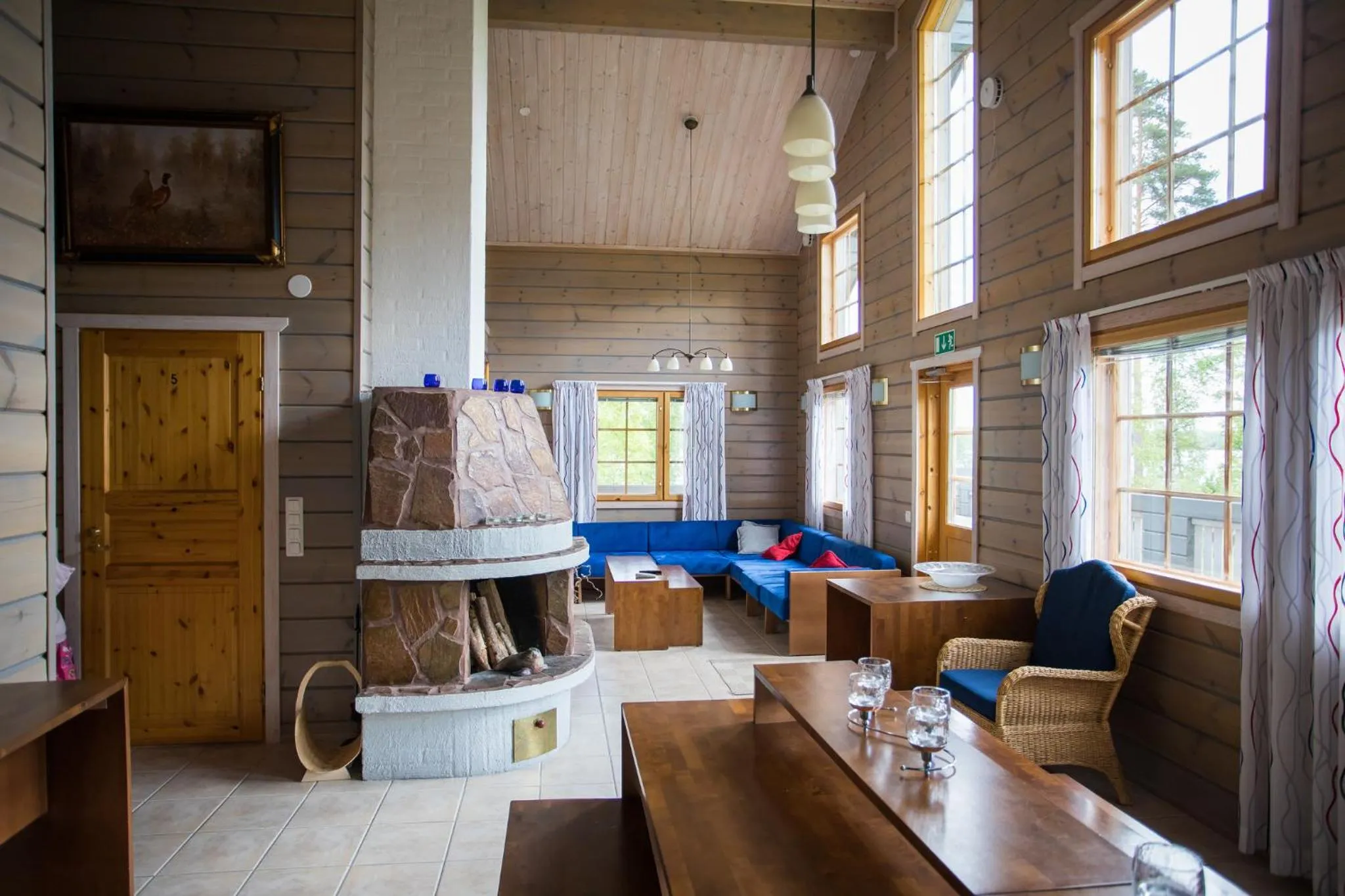 Living room in Kuus-Hukkala