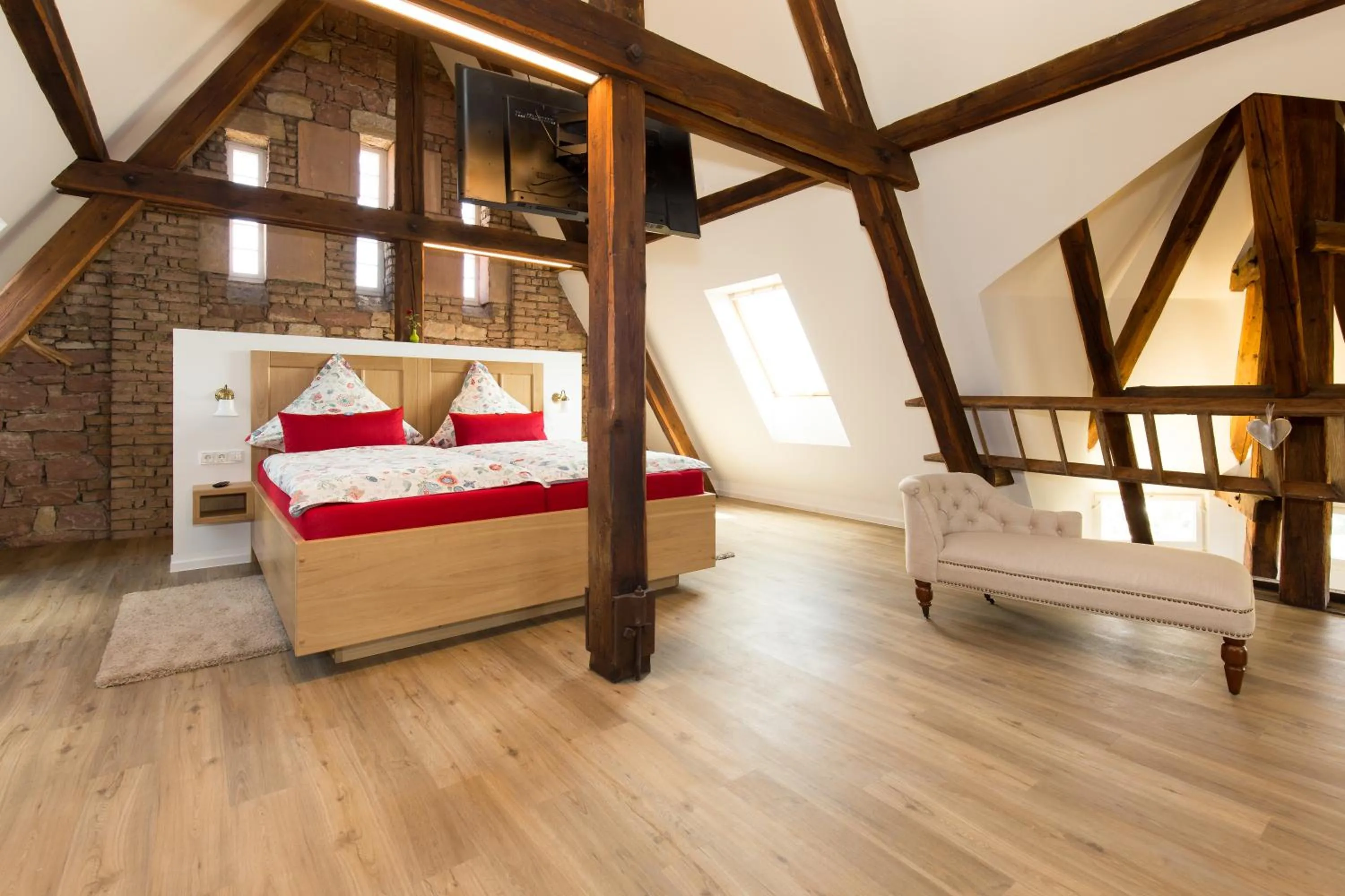 Photo of the whole room, Bed in Altes Amtsgericht Oppenheim