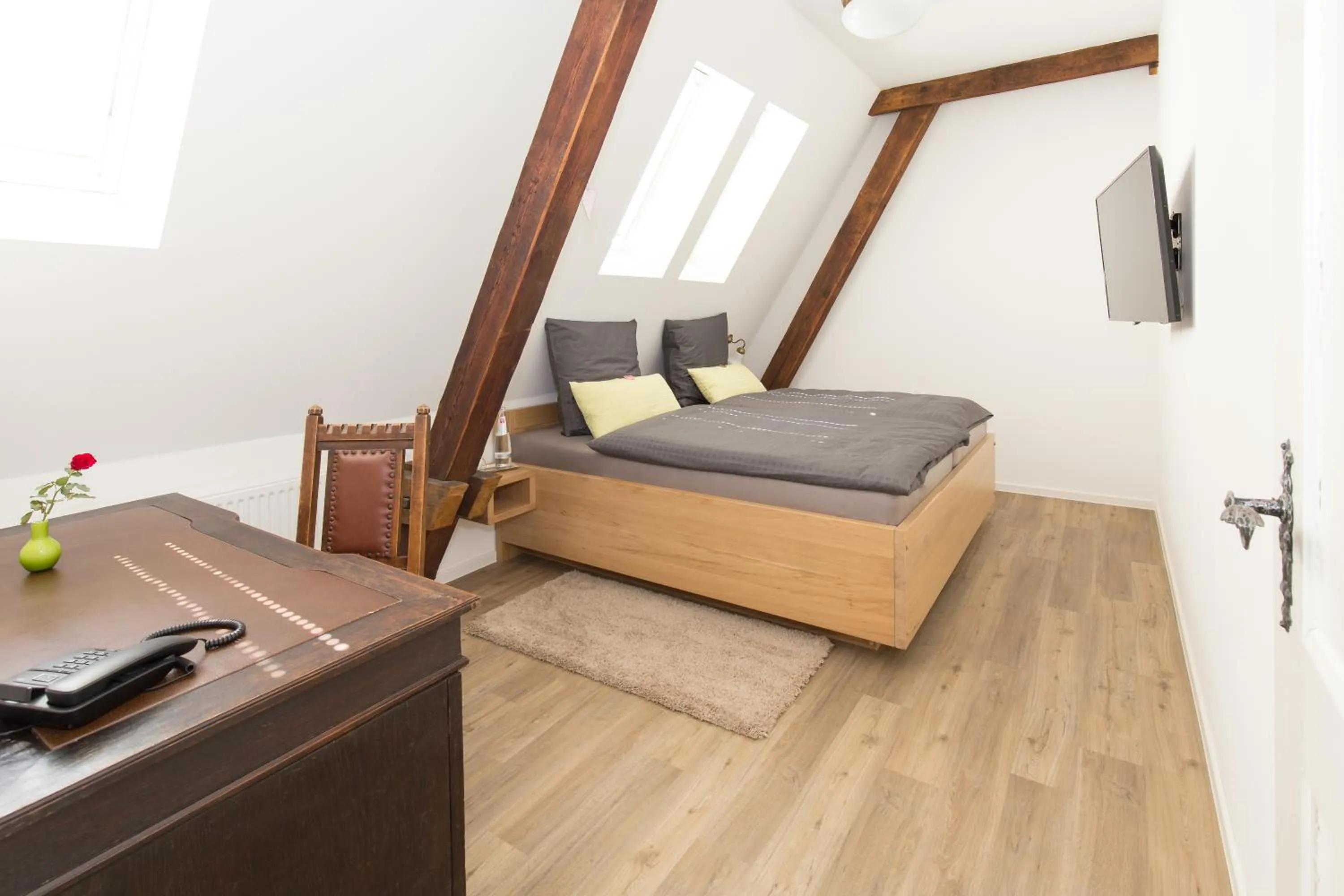 Photo of the whole room, Bed in Altes Amtsgericht Oppenheim