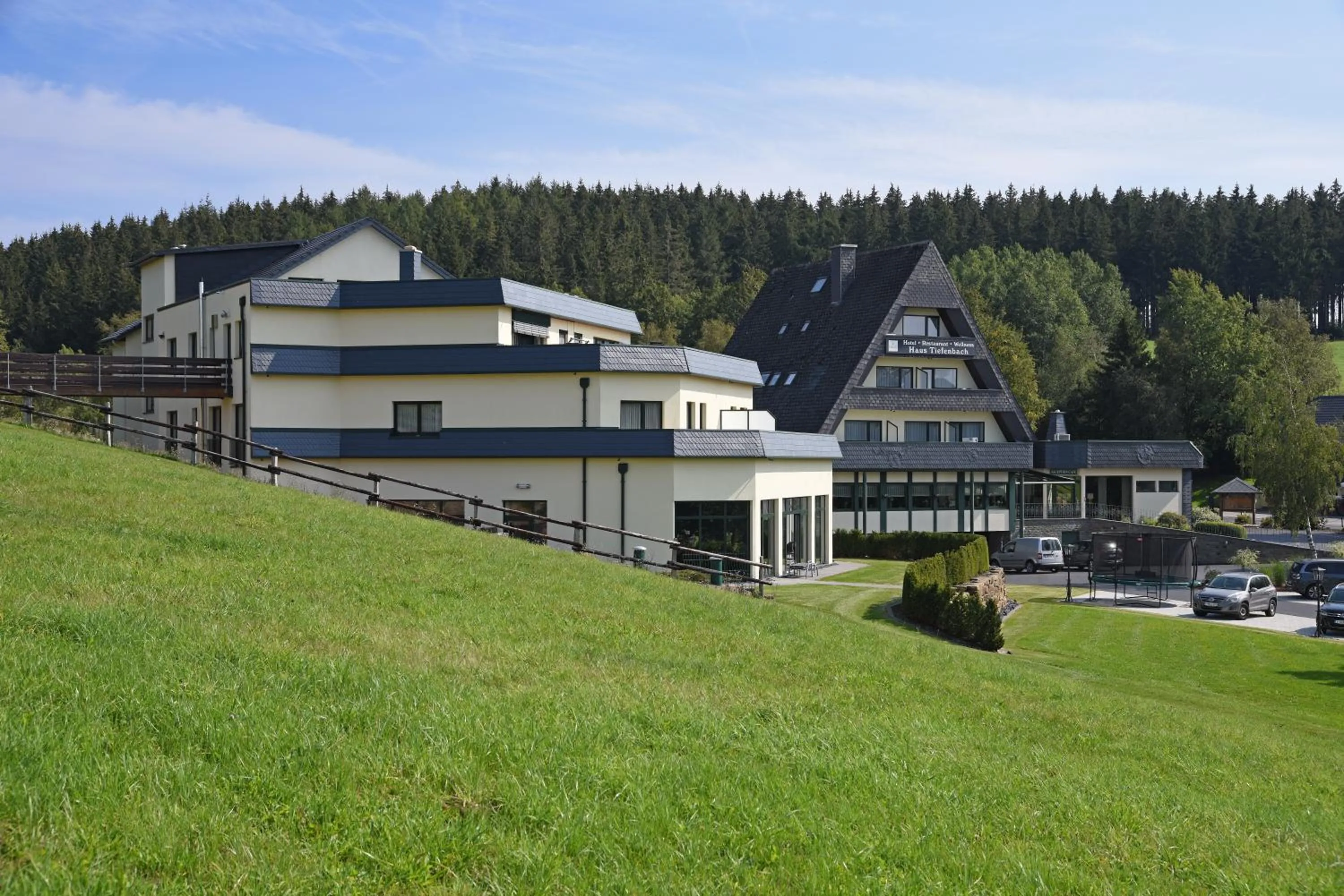 Property building in Hotel Haus Tiefenbach