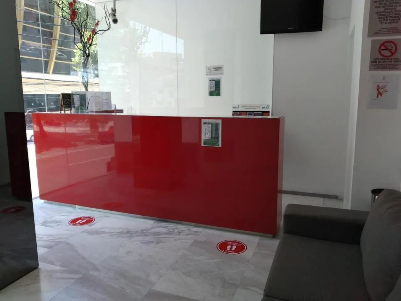 Lobby or reception in Residencias Filadelfia