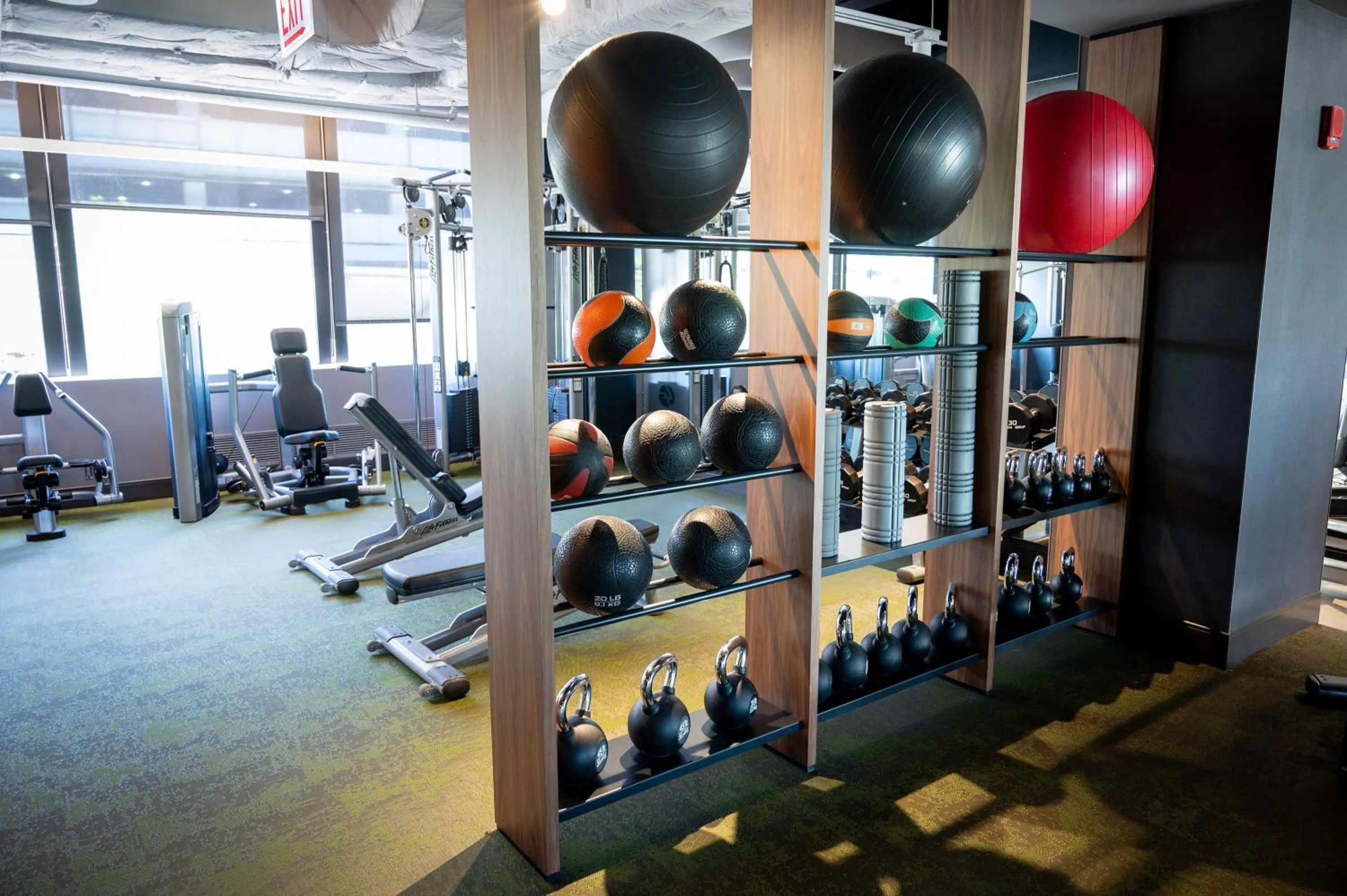 Fitness centre/facilities in Hilton Chicago O'Hare Airport