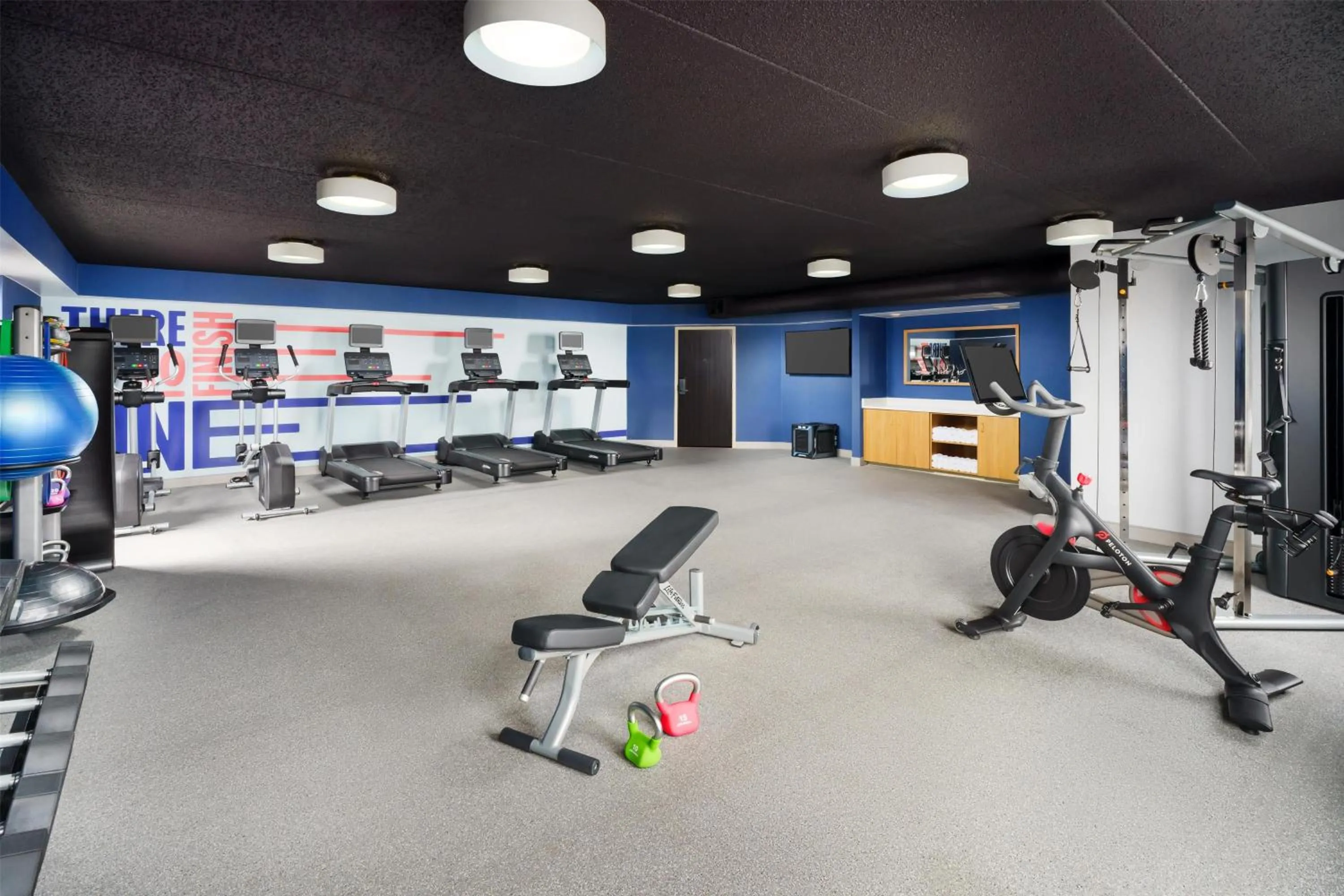Fitness centre/facilities in Hampton Inn Chicago-Midway Airport