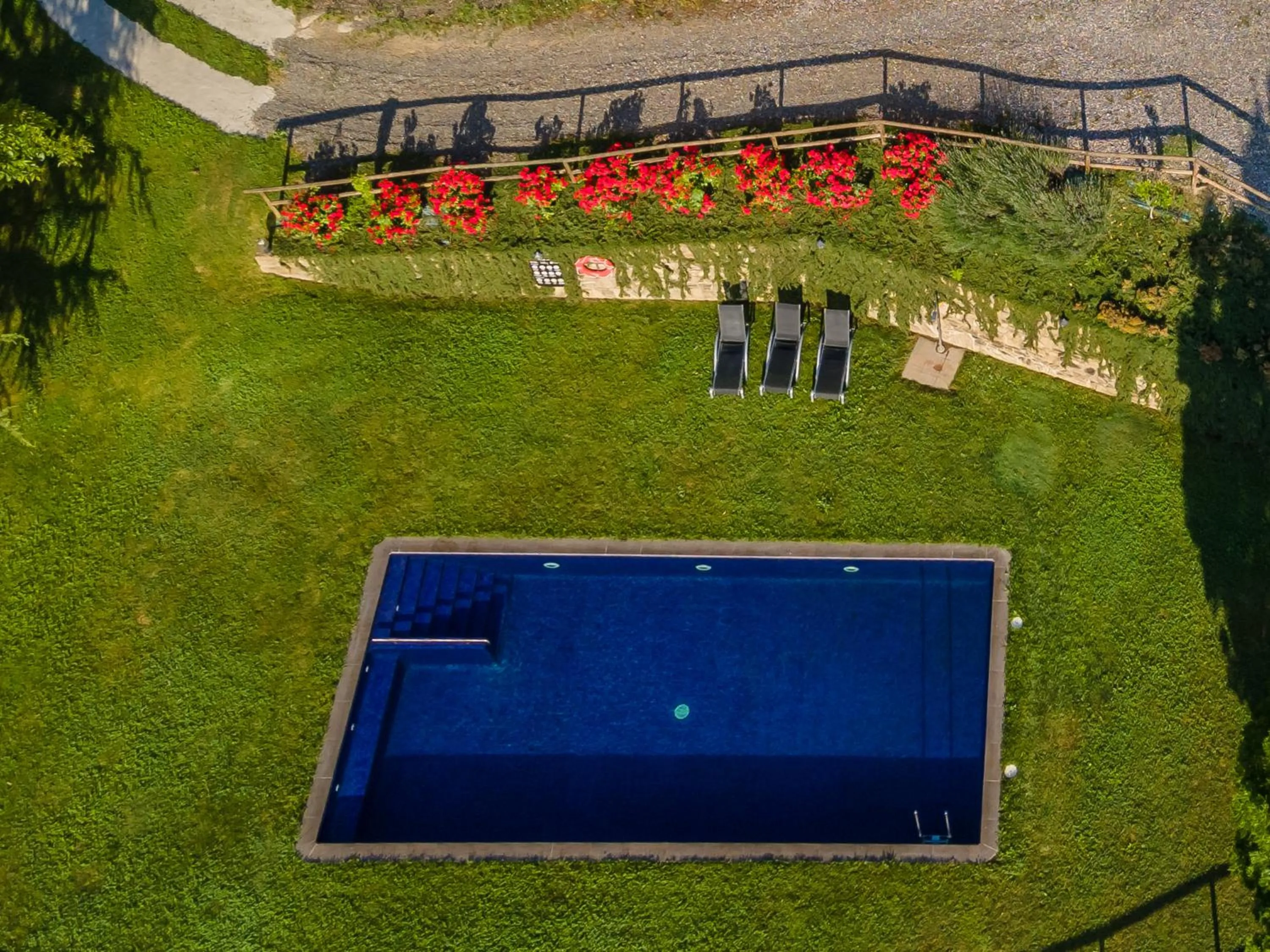 Swimming pool in Mas D'en Roqueta