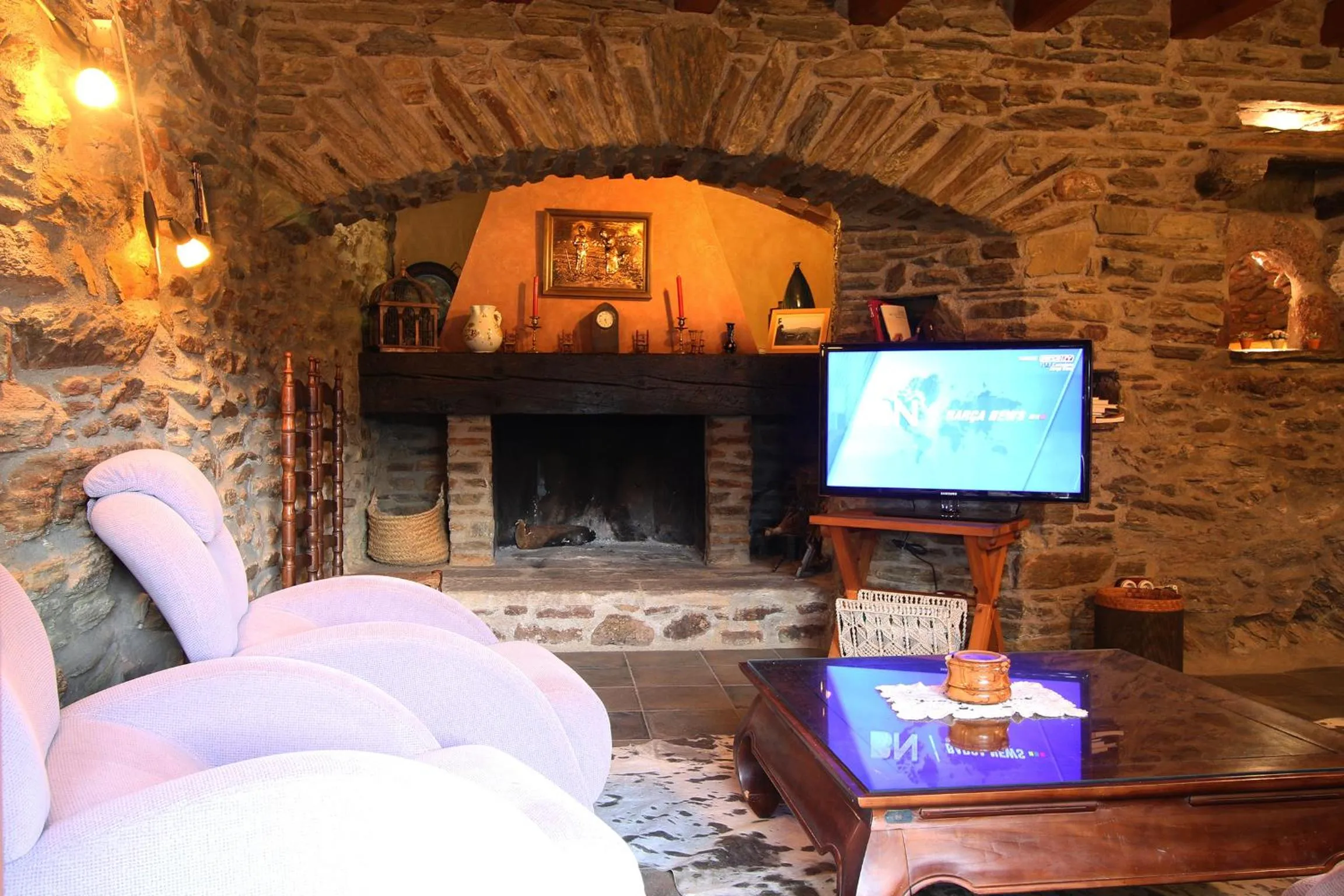 Seating area in Mas D'en Roqueta