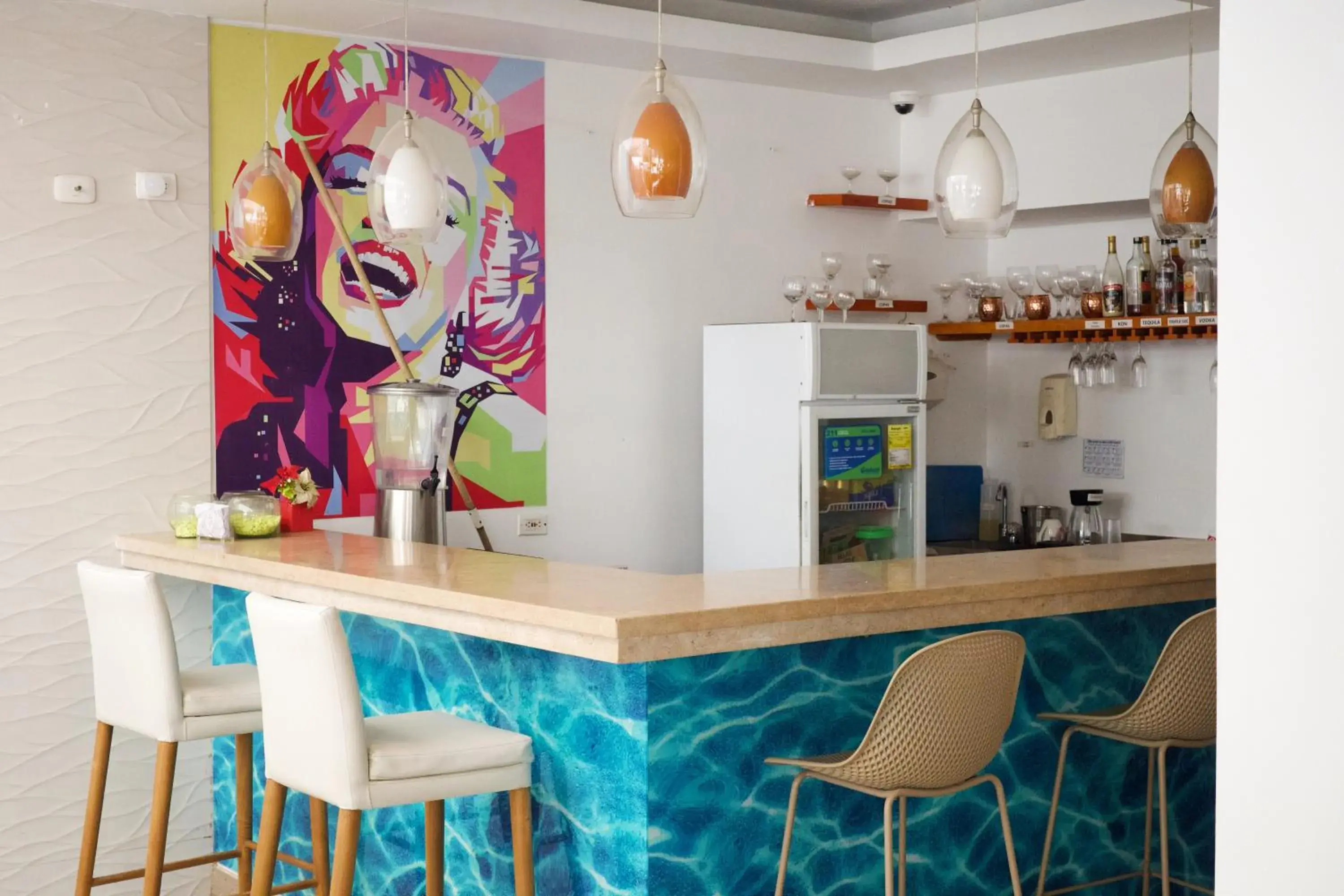 Lounge or bar in Hotel La Riviera Lounge or bar in Hotel La Riviera