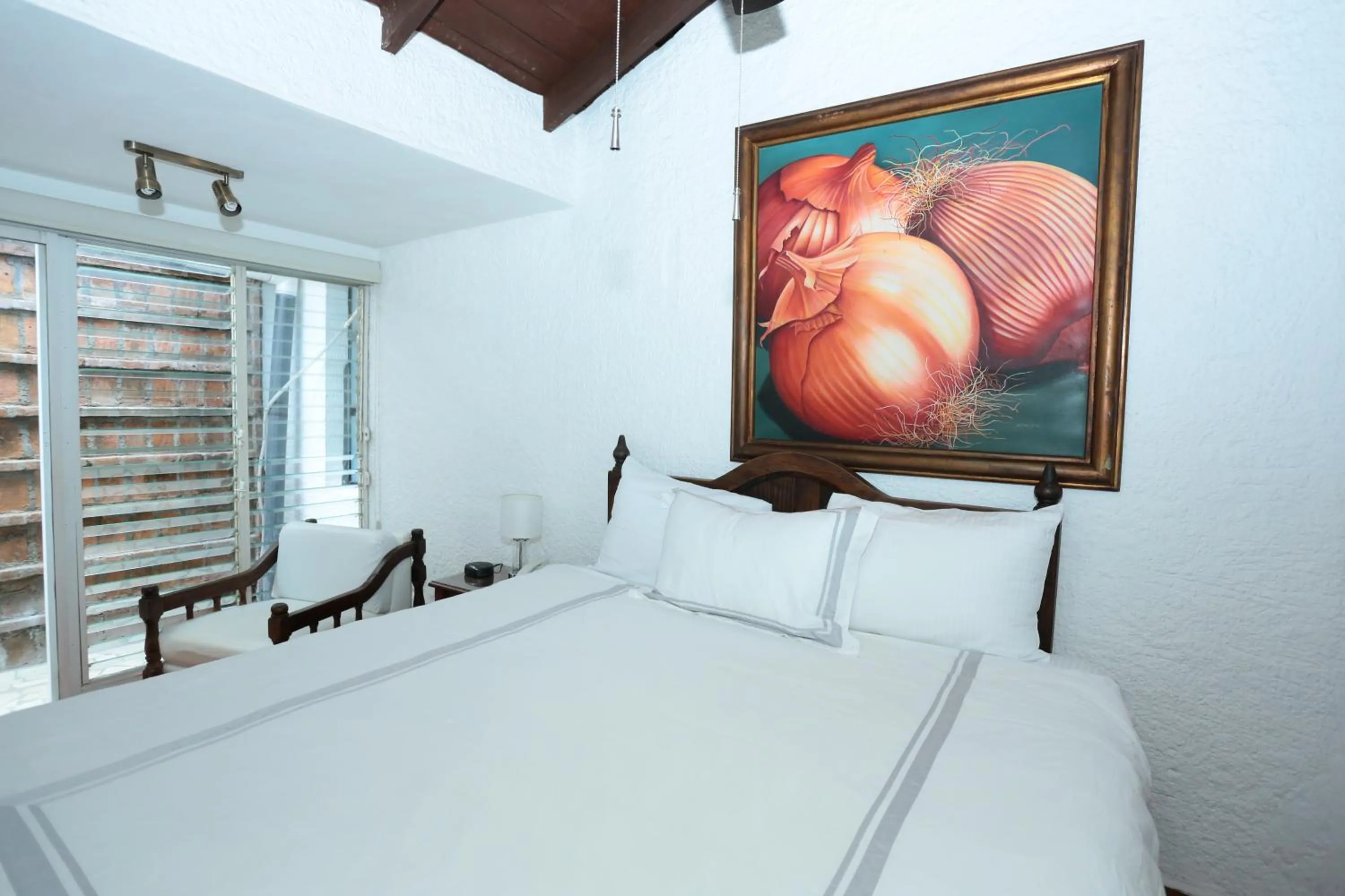 Bed in Hotel Casa Colonial Boutique