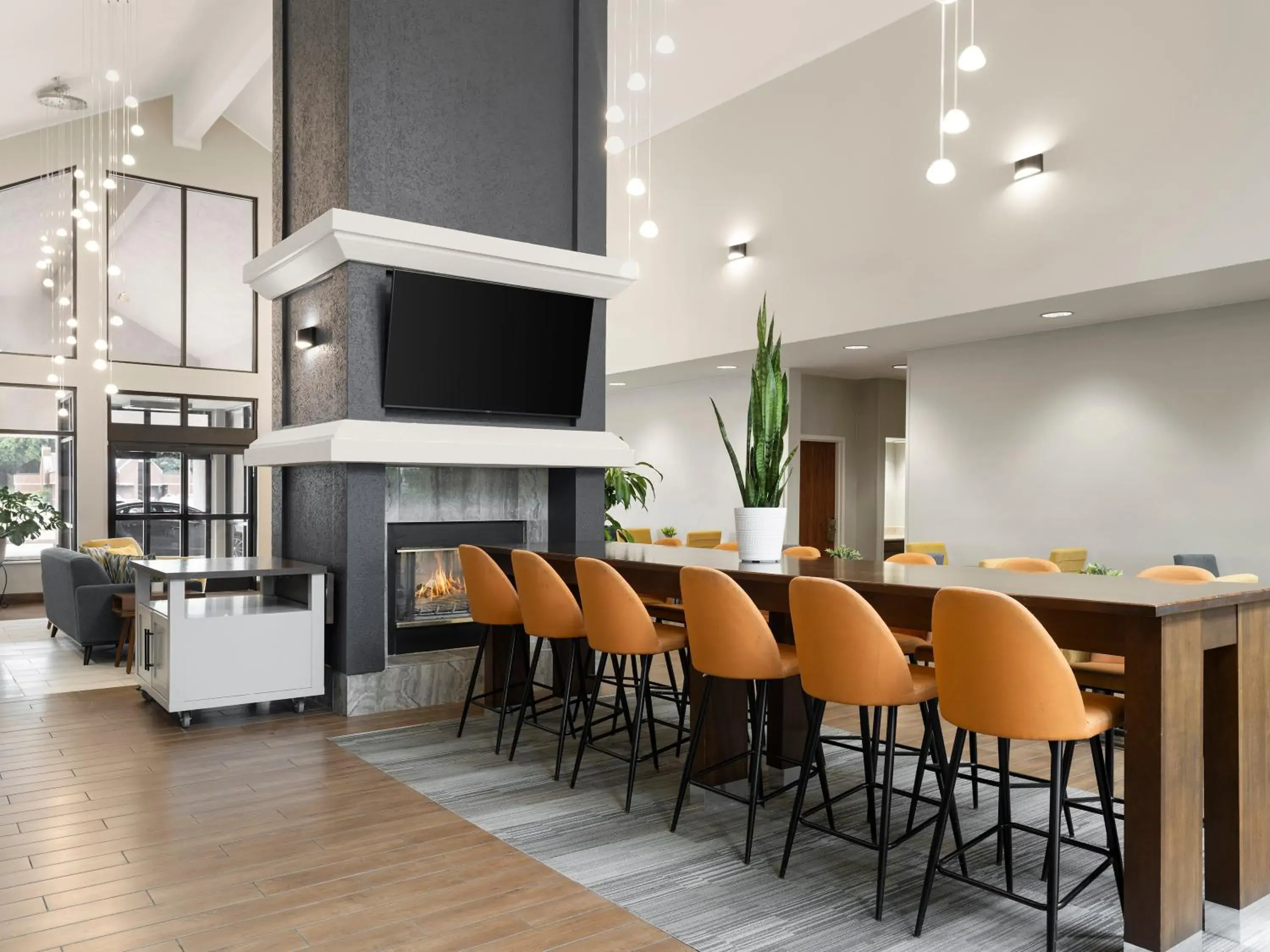 Lobby or reception in Larkspur Landing South Bend Lobby or reception in Larkspur Landing South Bend