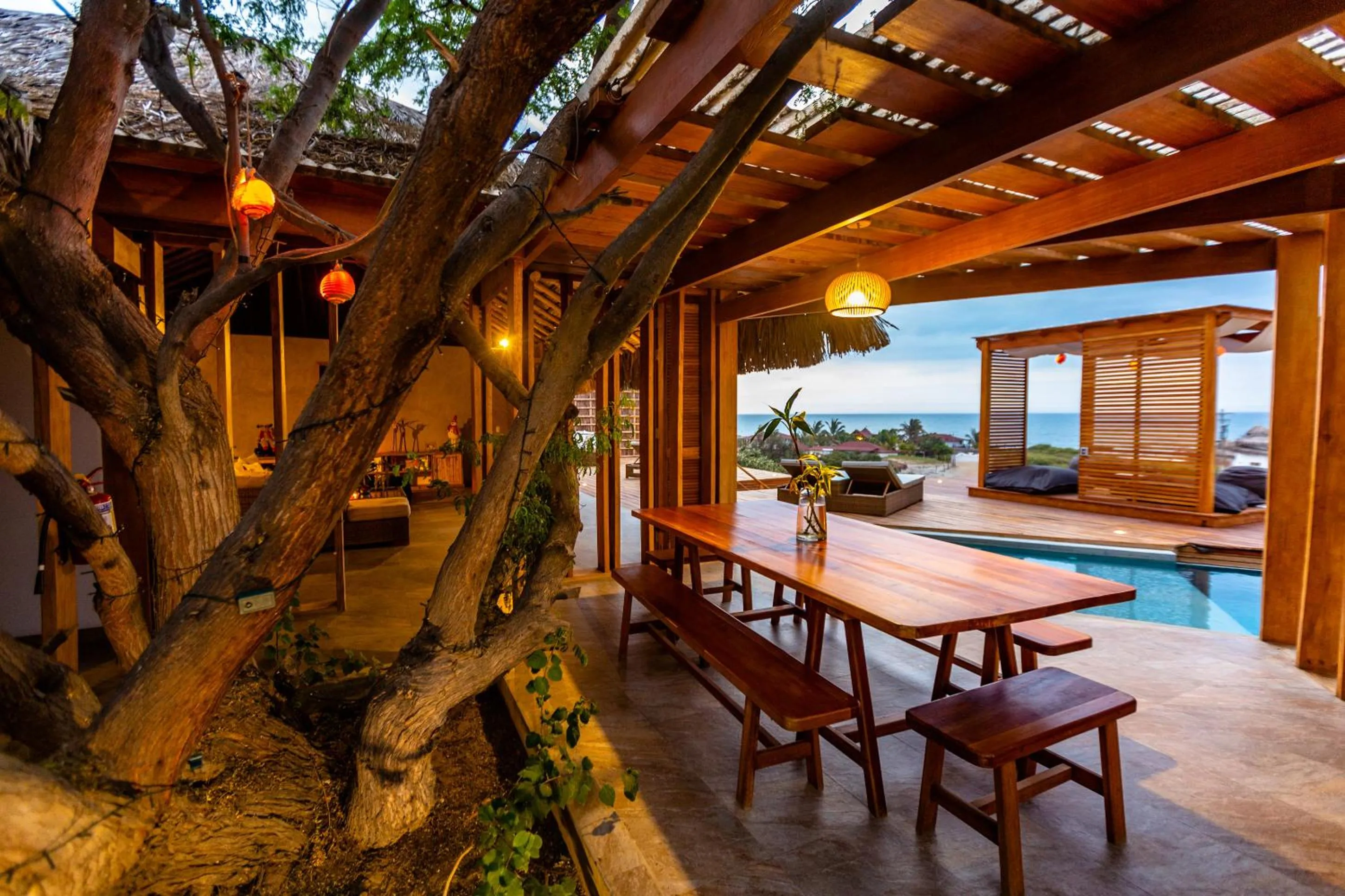 Patio in Casa Safran Vichayito