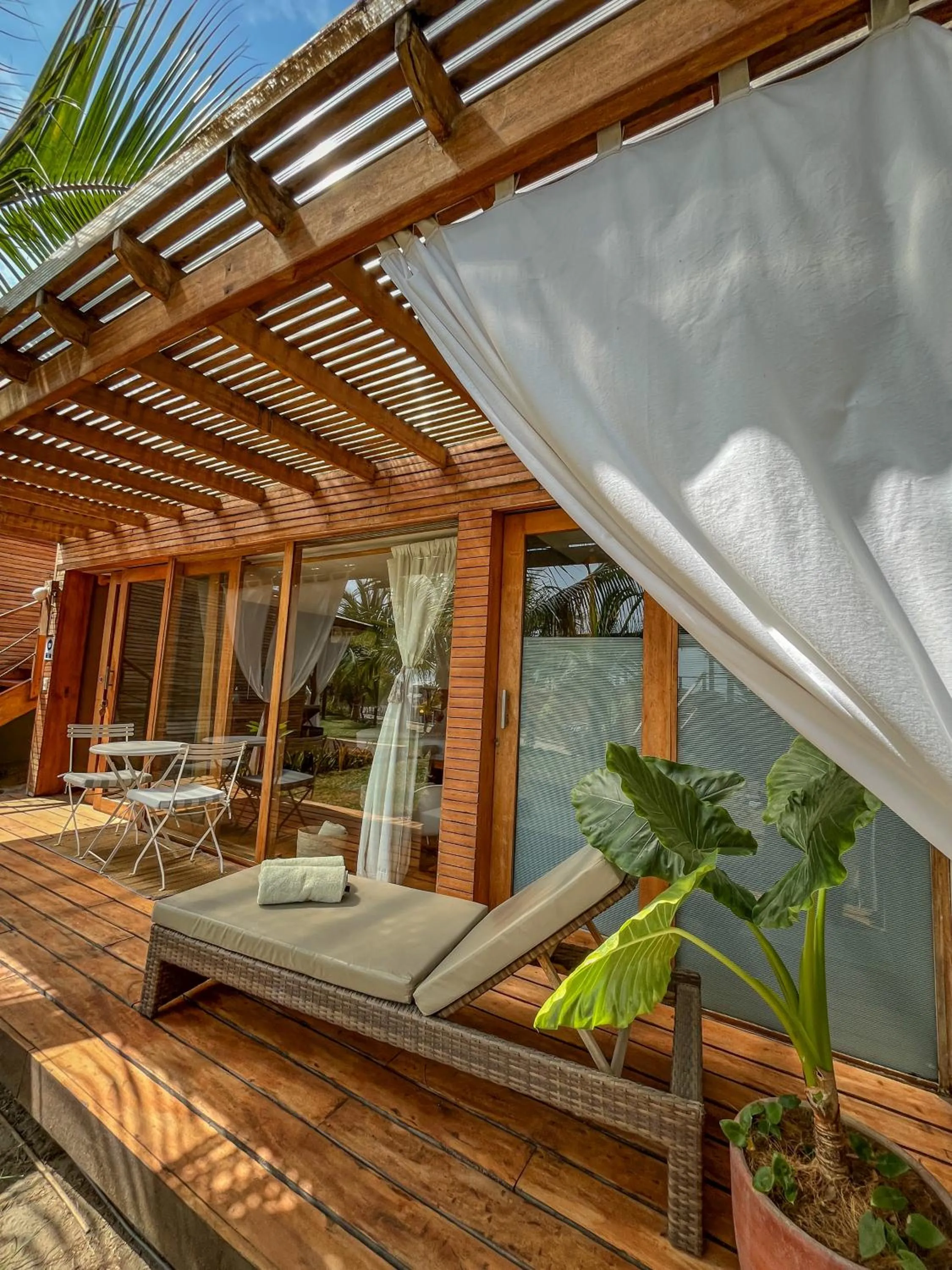 Balcony/Terrace in Casa Safran Vichayito