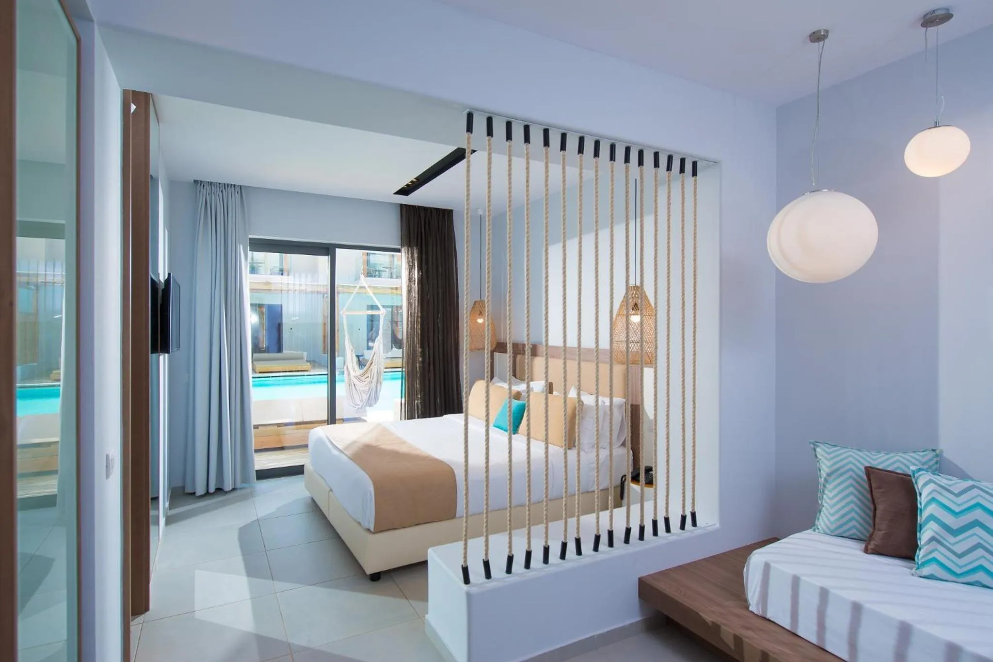 Bedroom, Bed in Paralos Lifestyle Beach Adults Only