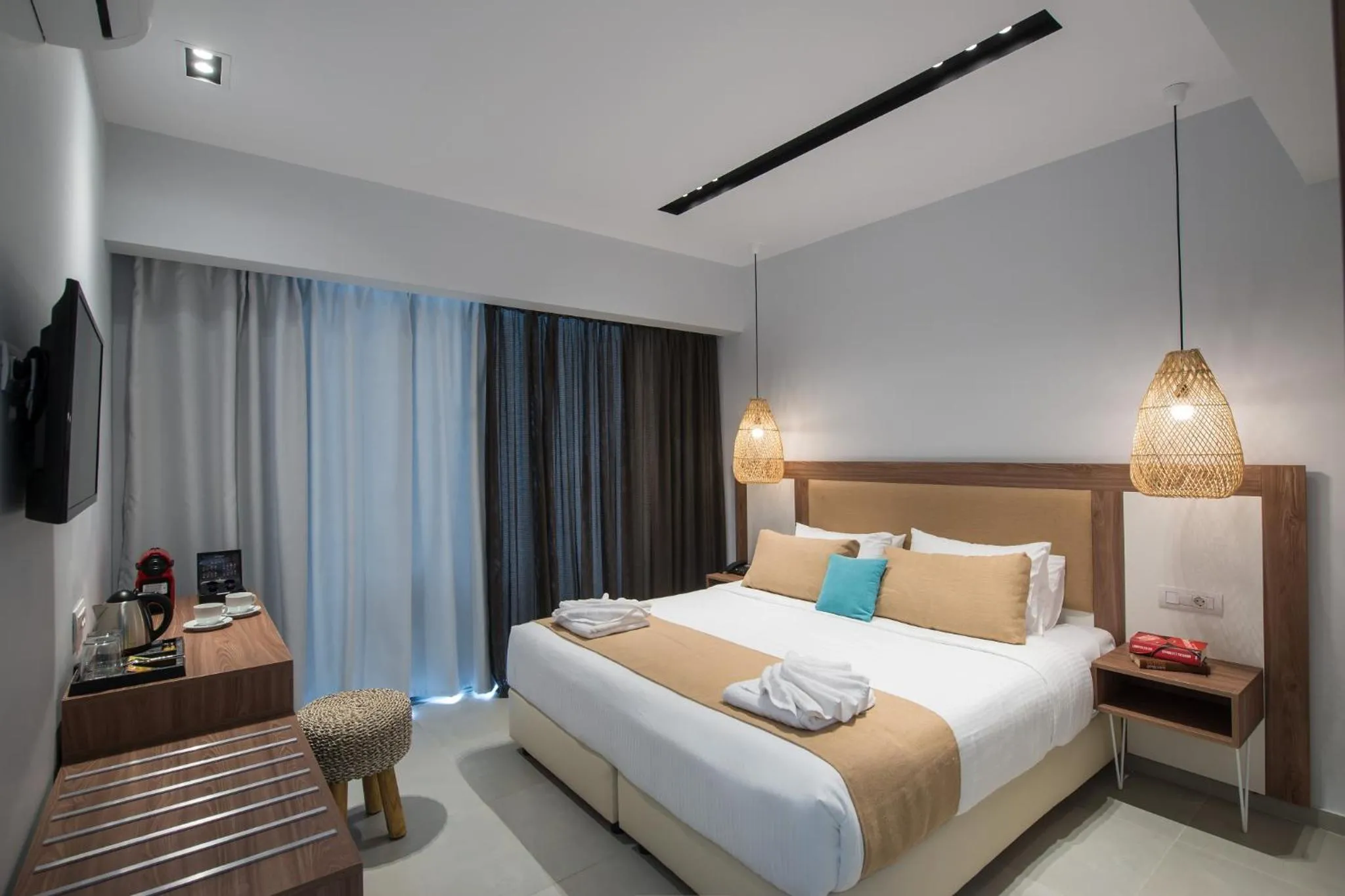 Photo of the whole room, Bed in Paralos Lifestyle Beach Adults Only