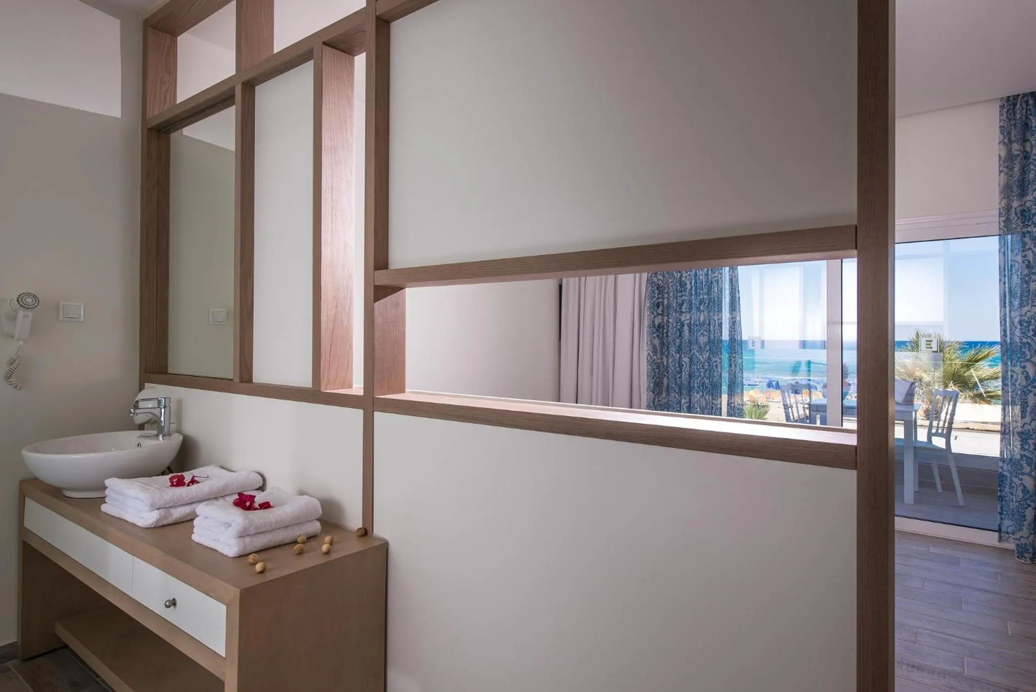 Bathroom in Paralos Lifestyle Beach Adults Only