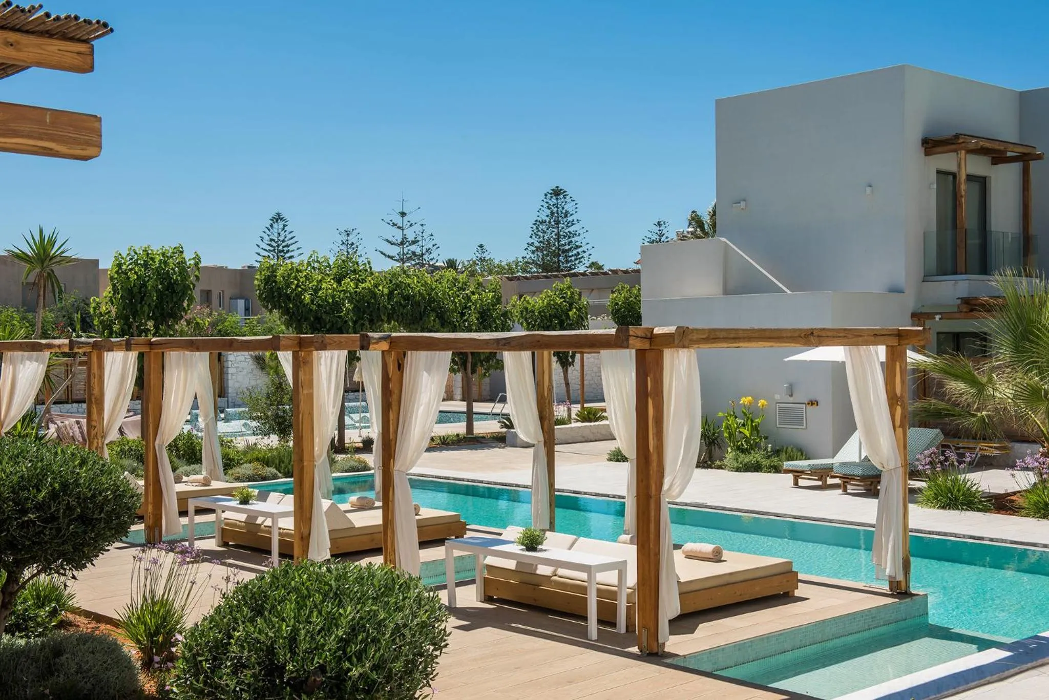 Pool view in Paralos Lifestyle Beach Adults Only