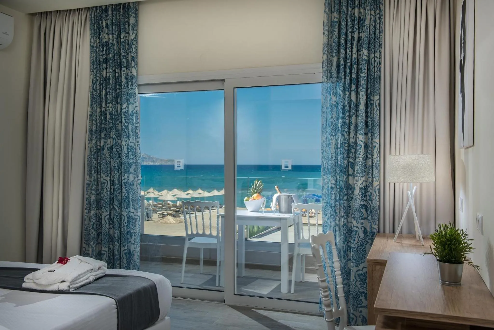 Sea view, Bed in Paralos Lifestyle Beach Adults Only