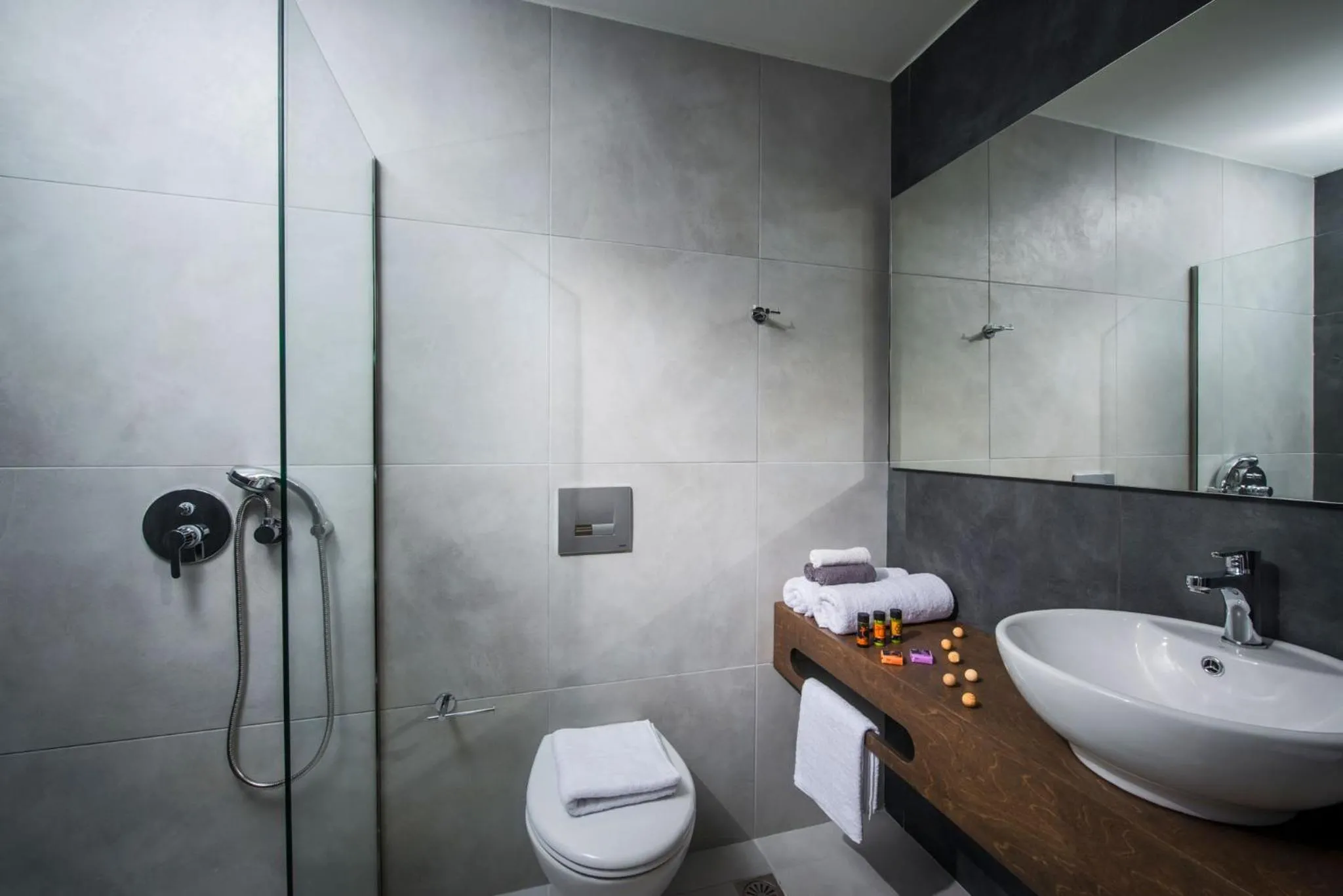 Shower in Paralos Lifestyle Beach Adults Only