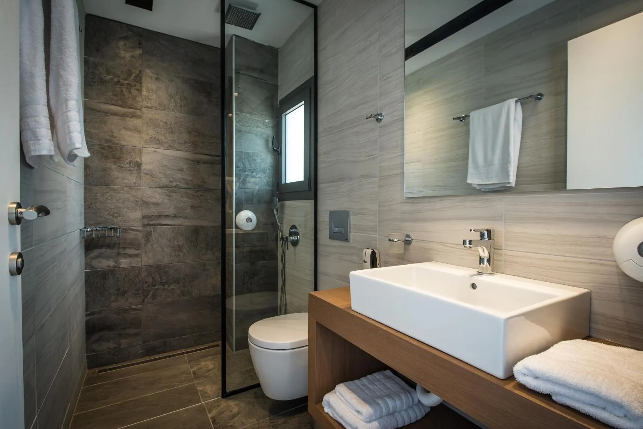 Shower in Paralos Lifestyle Beach Adults Only